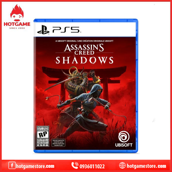 Đĩa game PS5 Assassin's Creed Shadows