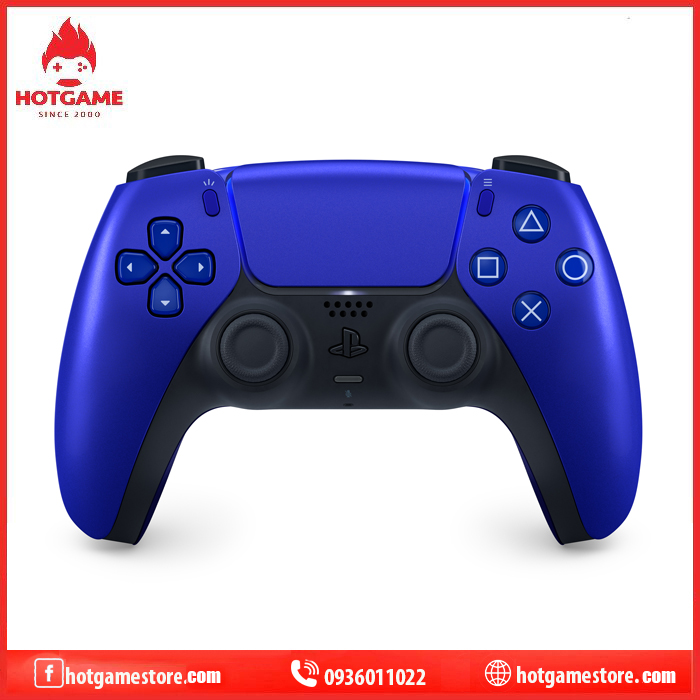 Tay cầm PS5 Cobalt blue ( hàng nhập )