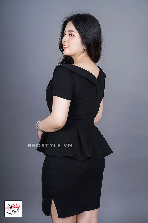 Đầm béo trễ vai dây đôi cho người béo mập | Shopee Việt Nam