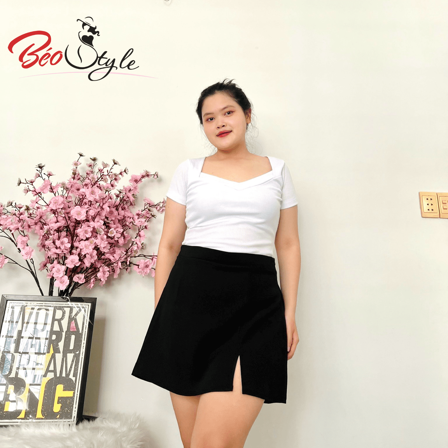 Chân váy dài đen xẻ tà trước chất vải cao cấp - Chân váy suông xẻ tà cá  tính đơn giản | Shopee Việt Nam