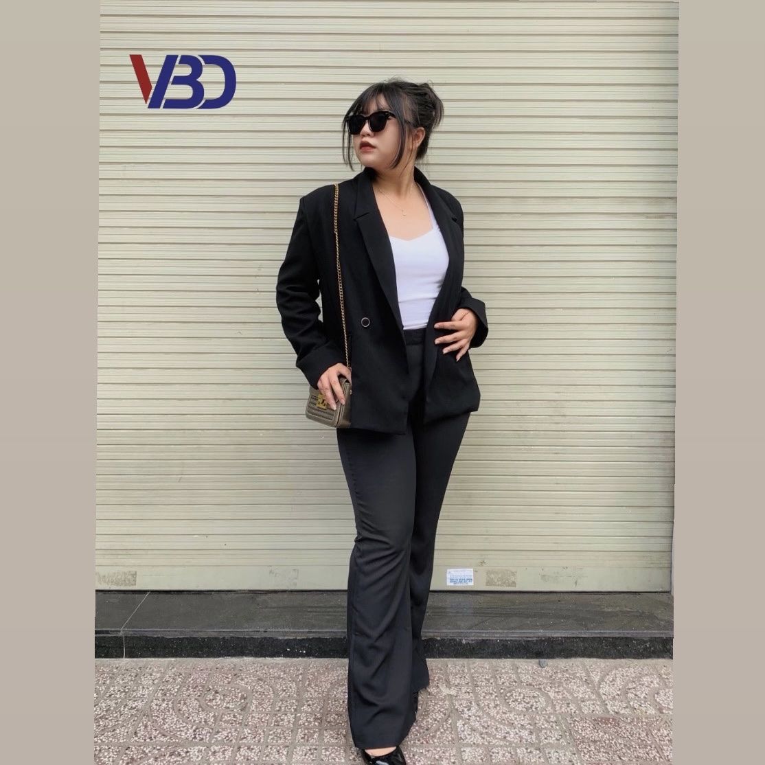 Áo blazer 2 lớp kiểu bigsize AK012 cao cấp cho nàng béo mập 45 tới 90kg