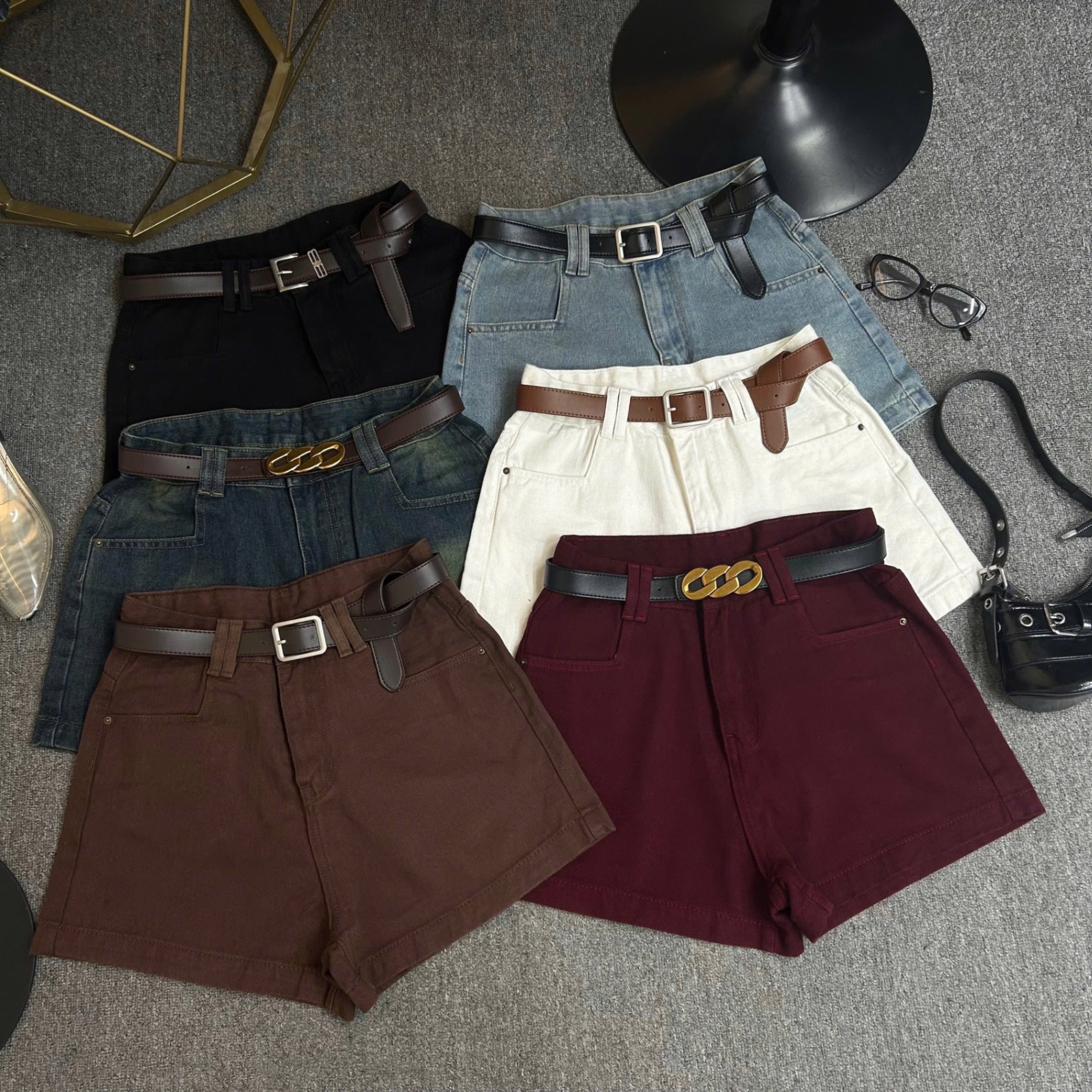 Quần short jean túi vuông bigsize QSJ8801 dành cho nnagf từ 55-90kg