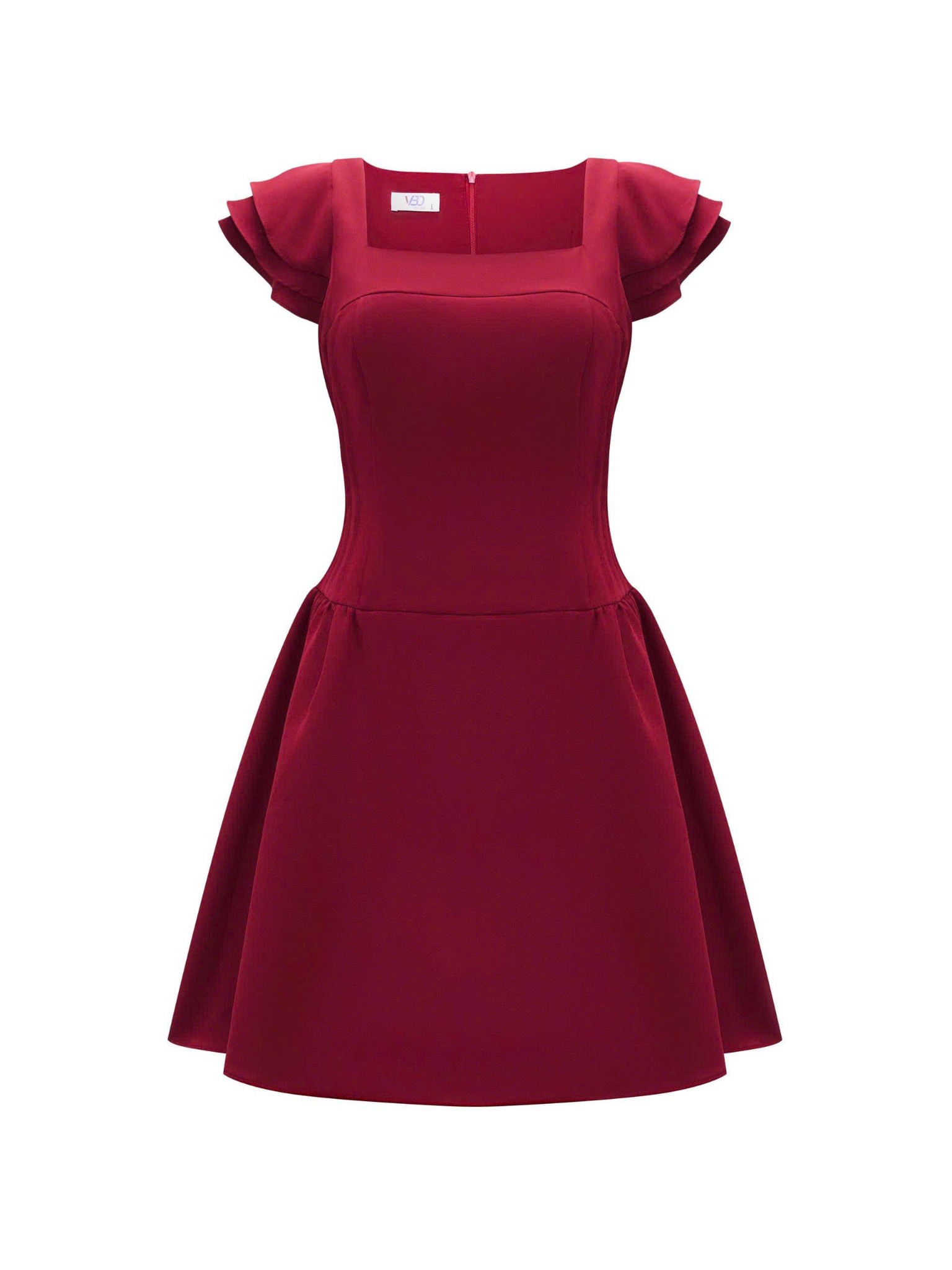 BIGSIZE - Đầm kiểu tay cánh tiên V- DA191