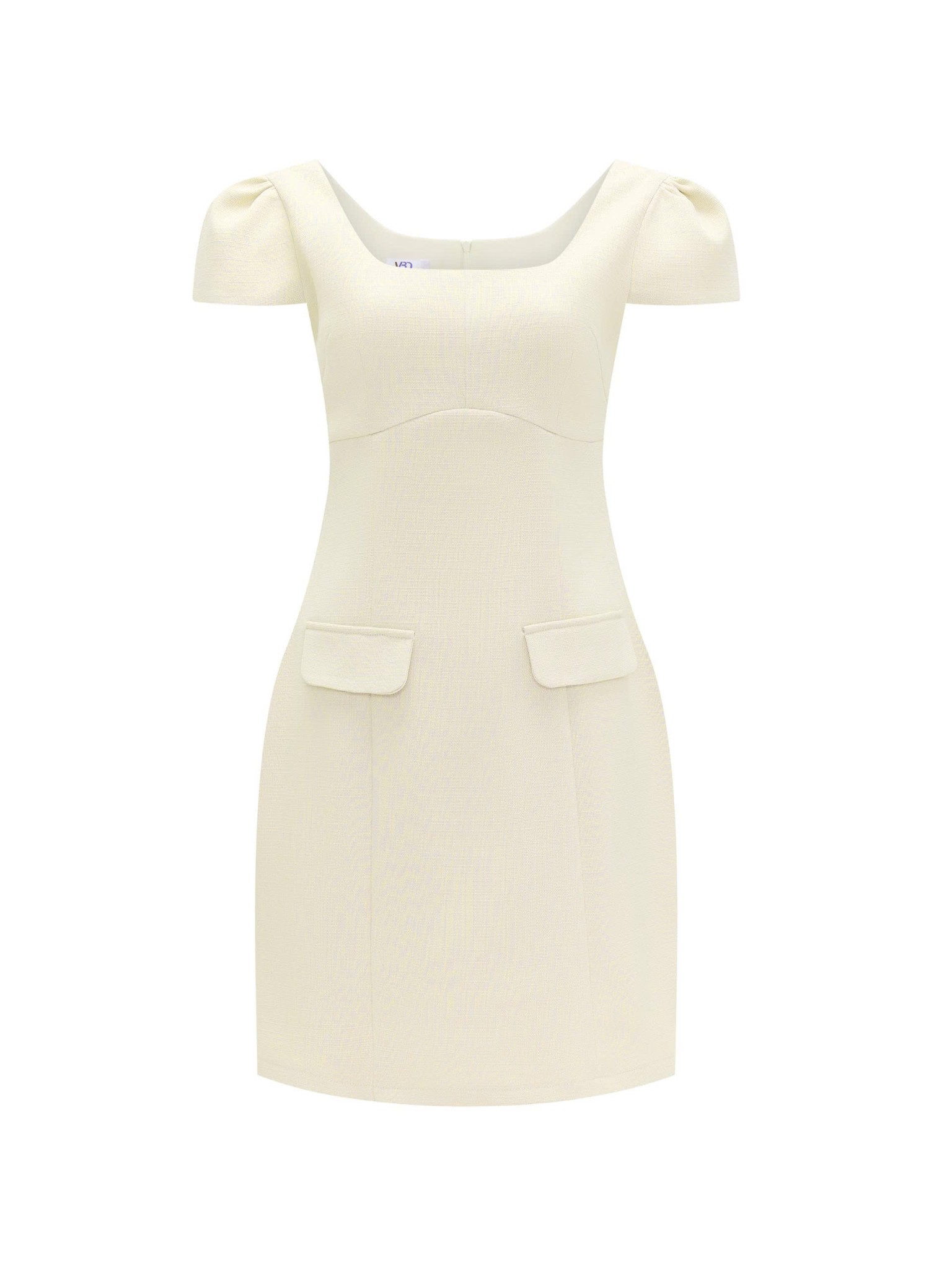 BIGSIZE- Đầm dáng A phối túi V-DA187