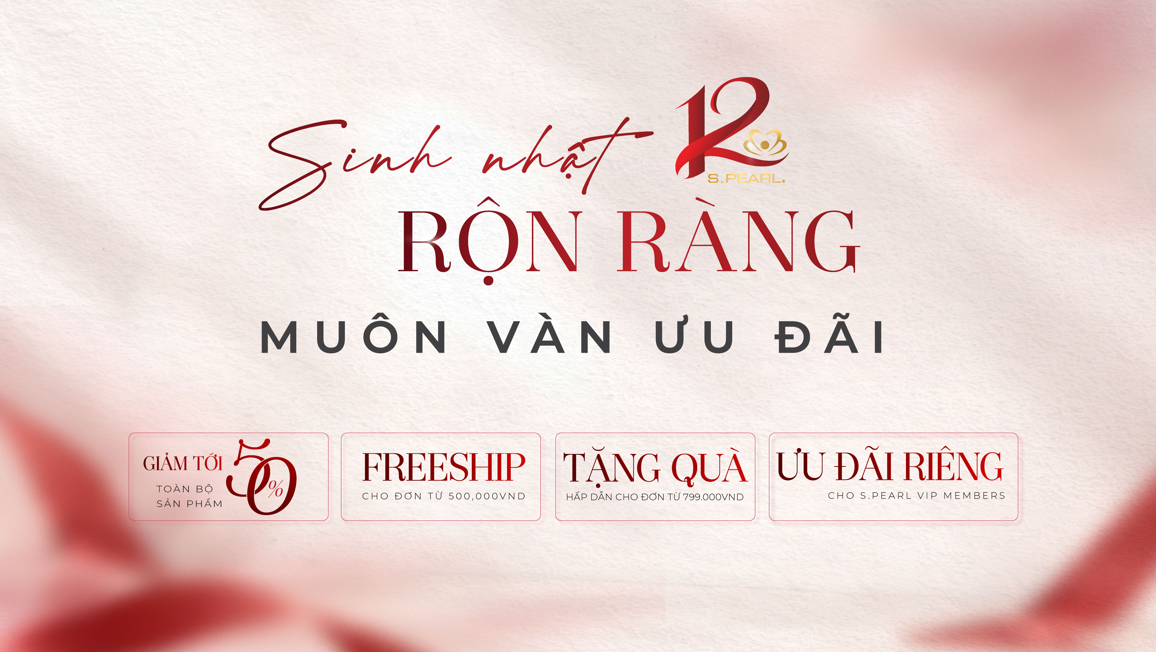 SINH NHẬT RỘN RÀNG - MUÔN VÀN ƯU ĐÃI