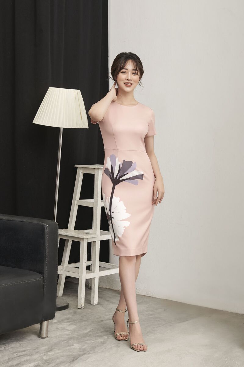 Đầm liền nữ 9LF6816017-