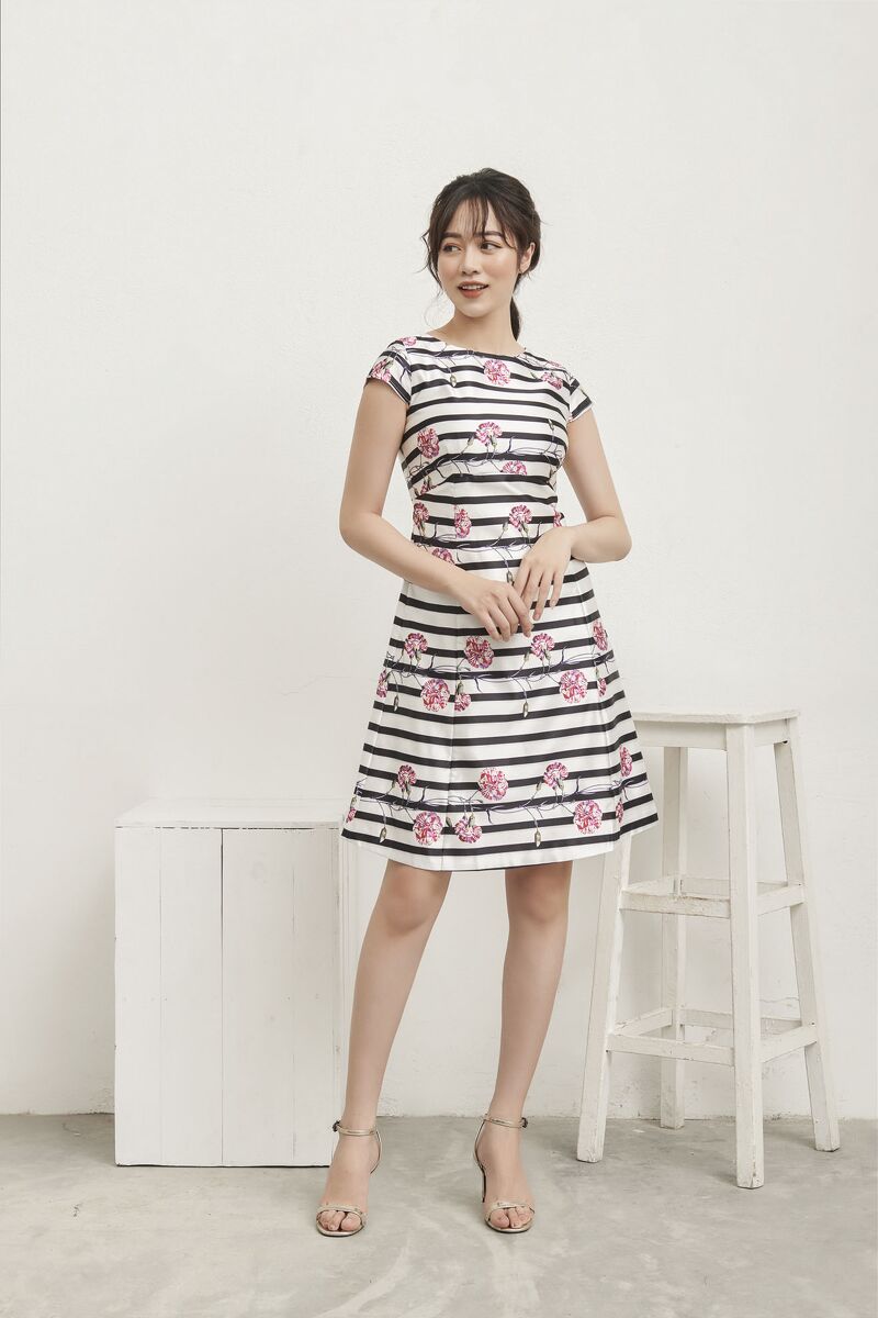 Đầm liền nữ 9LF6898004-