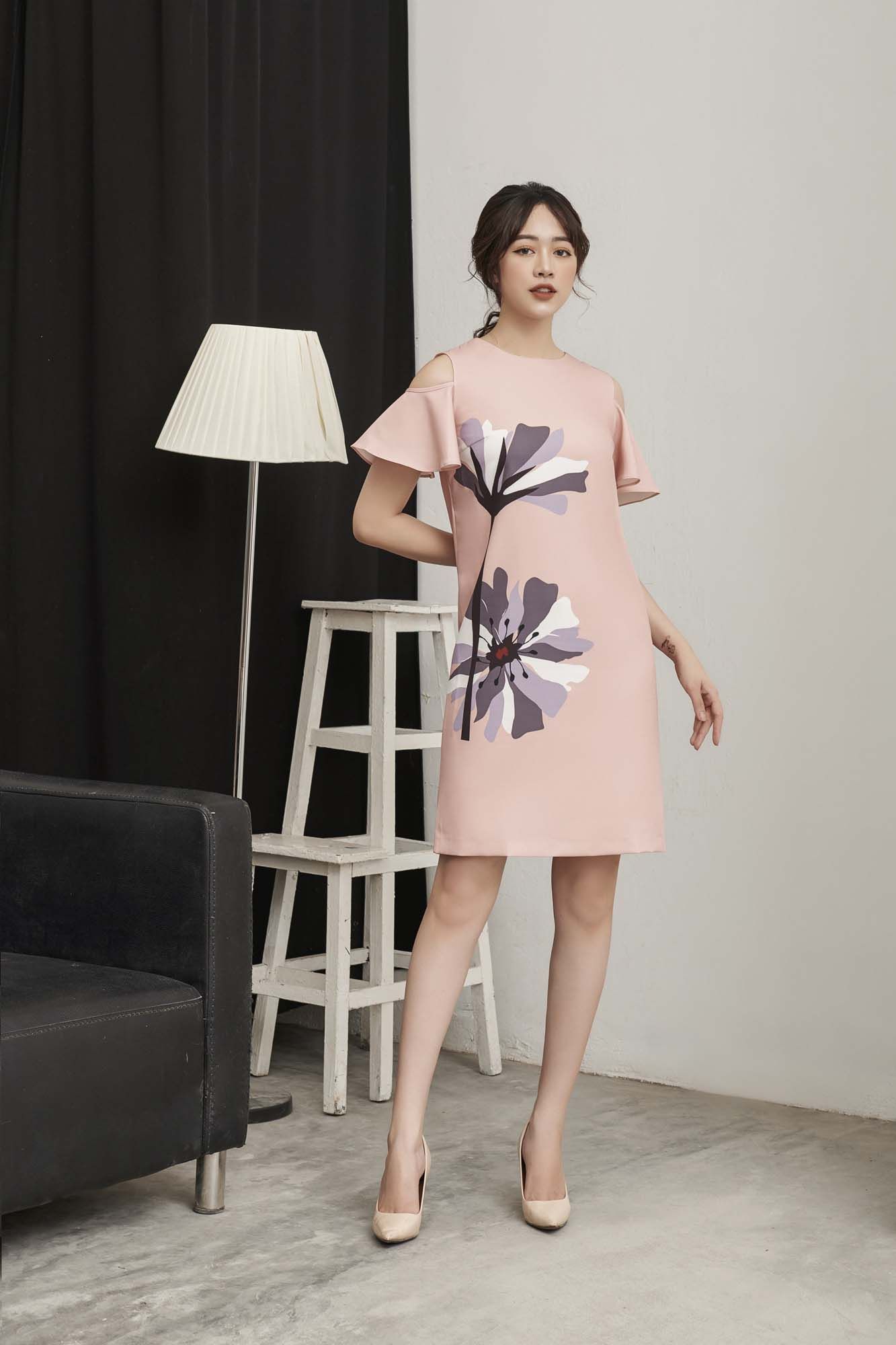 Đầm liền nữ 9LF6816015-