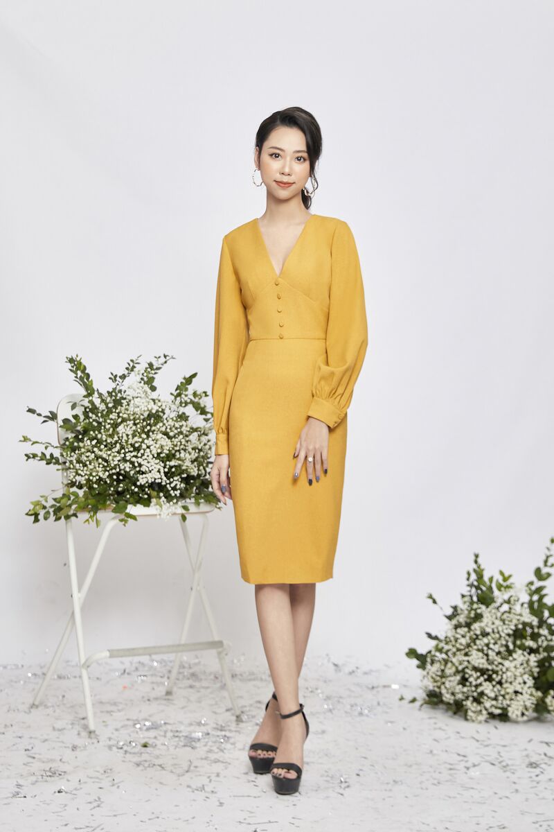 Đầm liền nữ 9LF6816027-