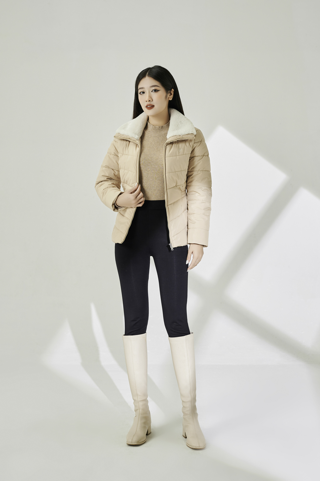 Áo Jacket 3L dáng ngắn nữ 2180JW020 /FY2202