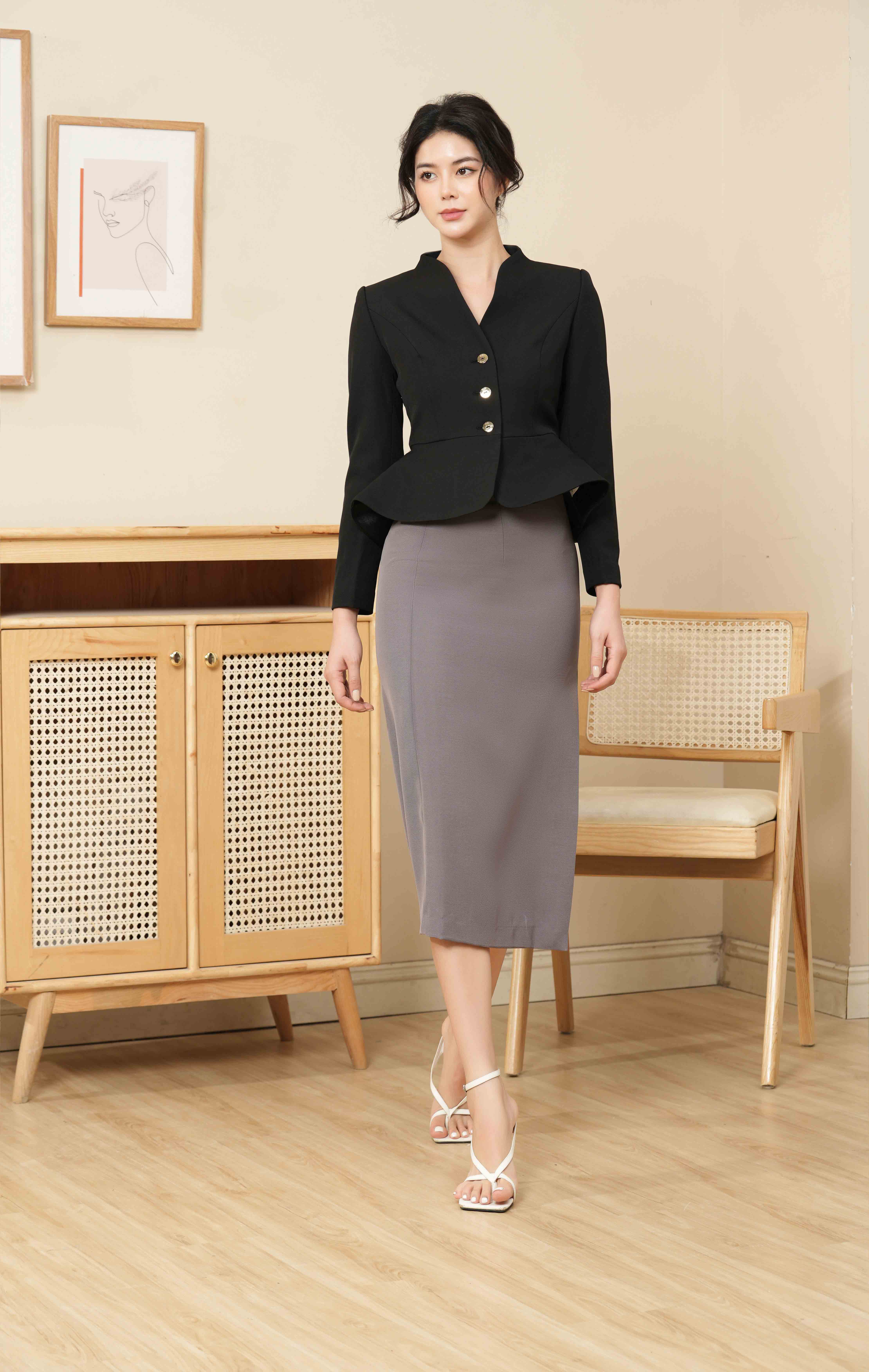 Áo khoác nữ 22HF6896192/SP2208