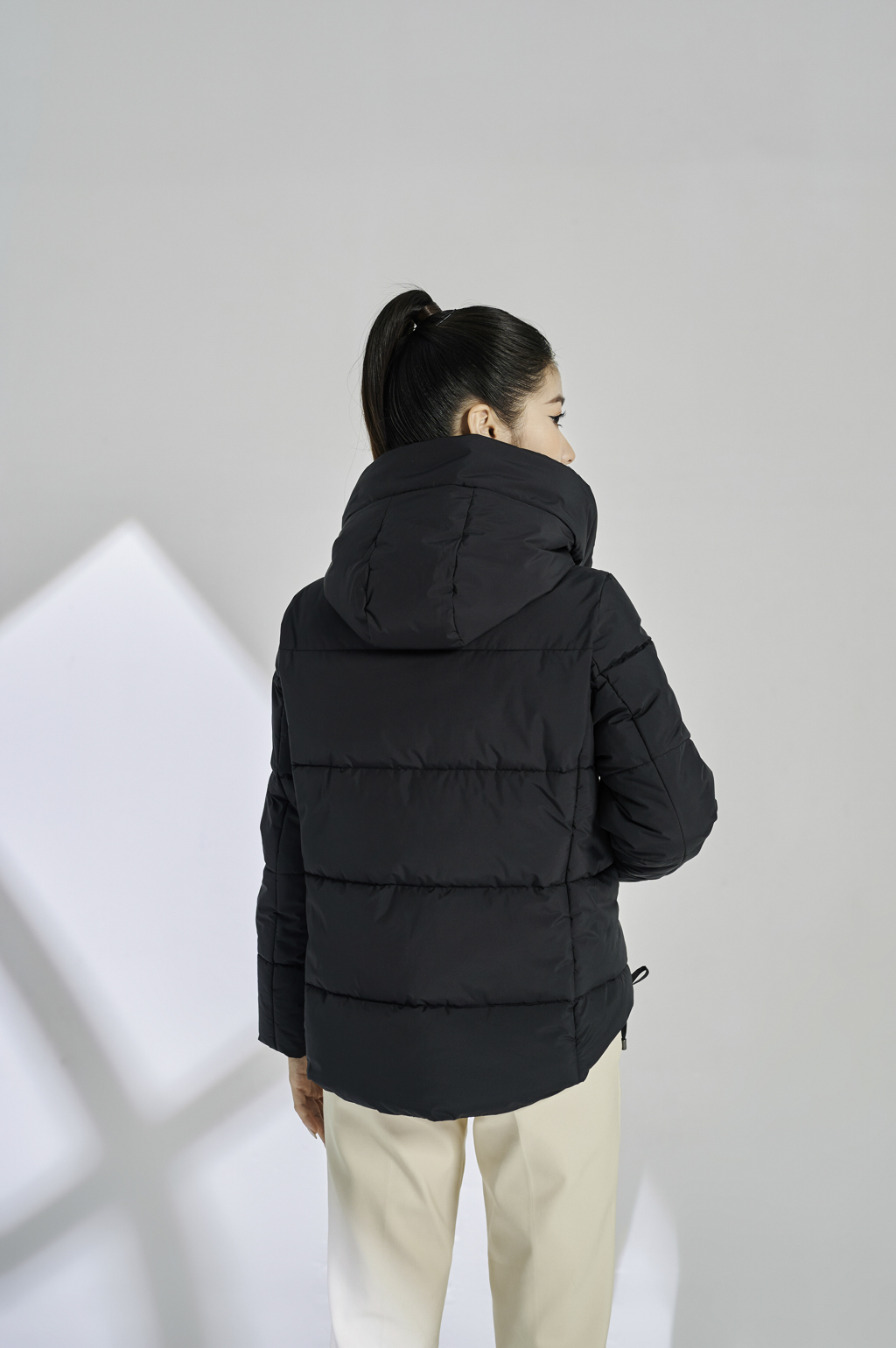 Áo Jacket 3L dáng ngắn nữ 218JW066 /FY2202