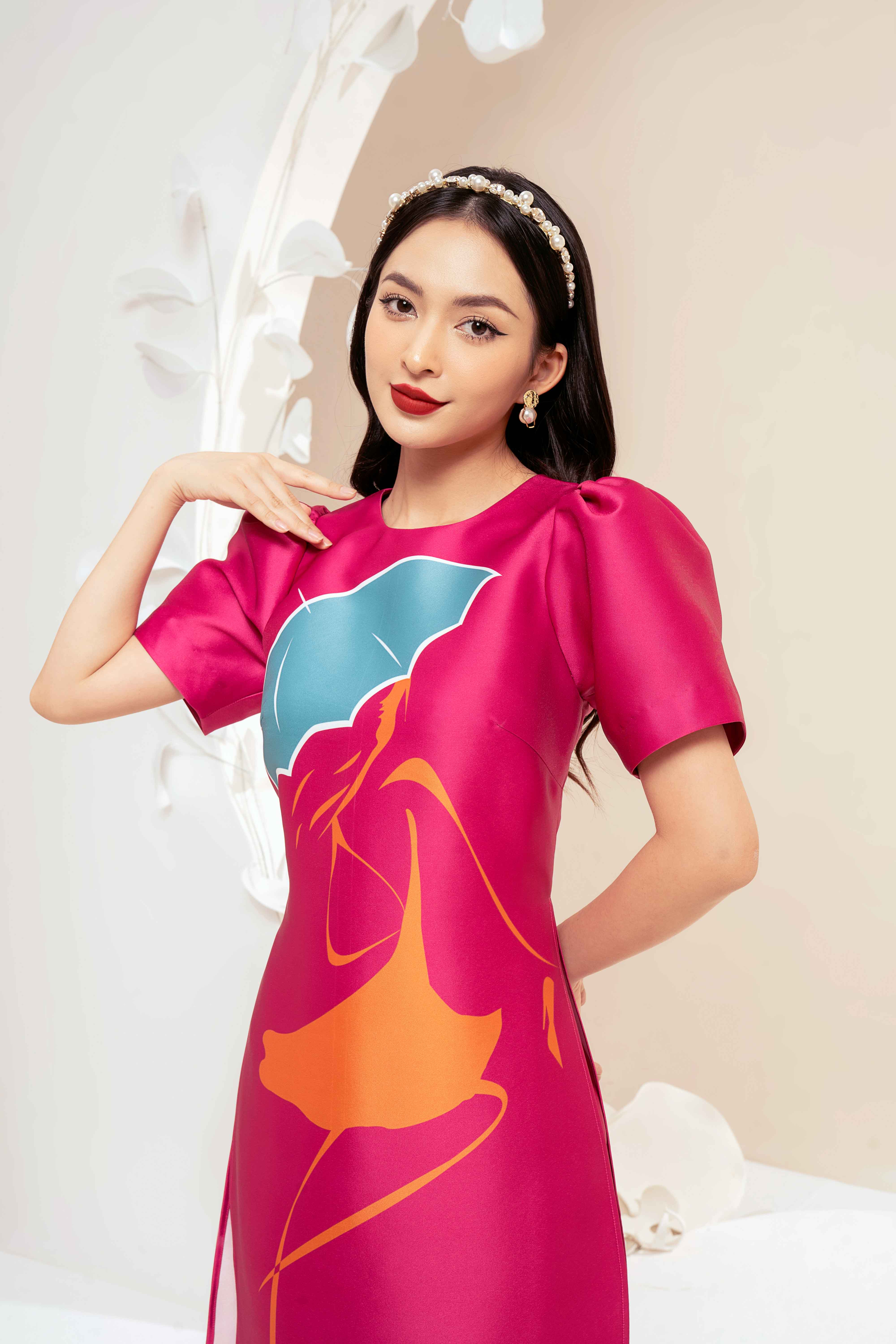 Áo dài nữ 22LF3B6816344/SP2215