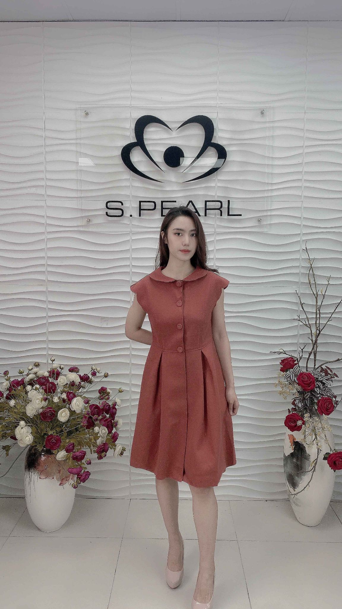 Đầm dạ nữ 9LF6898005-