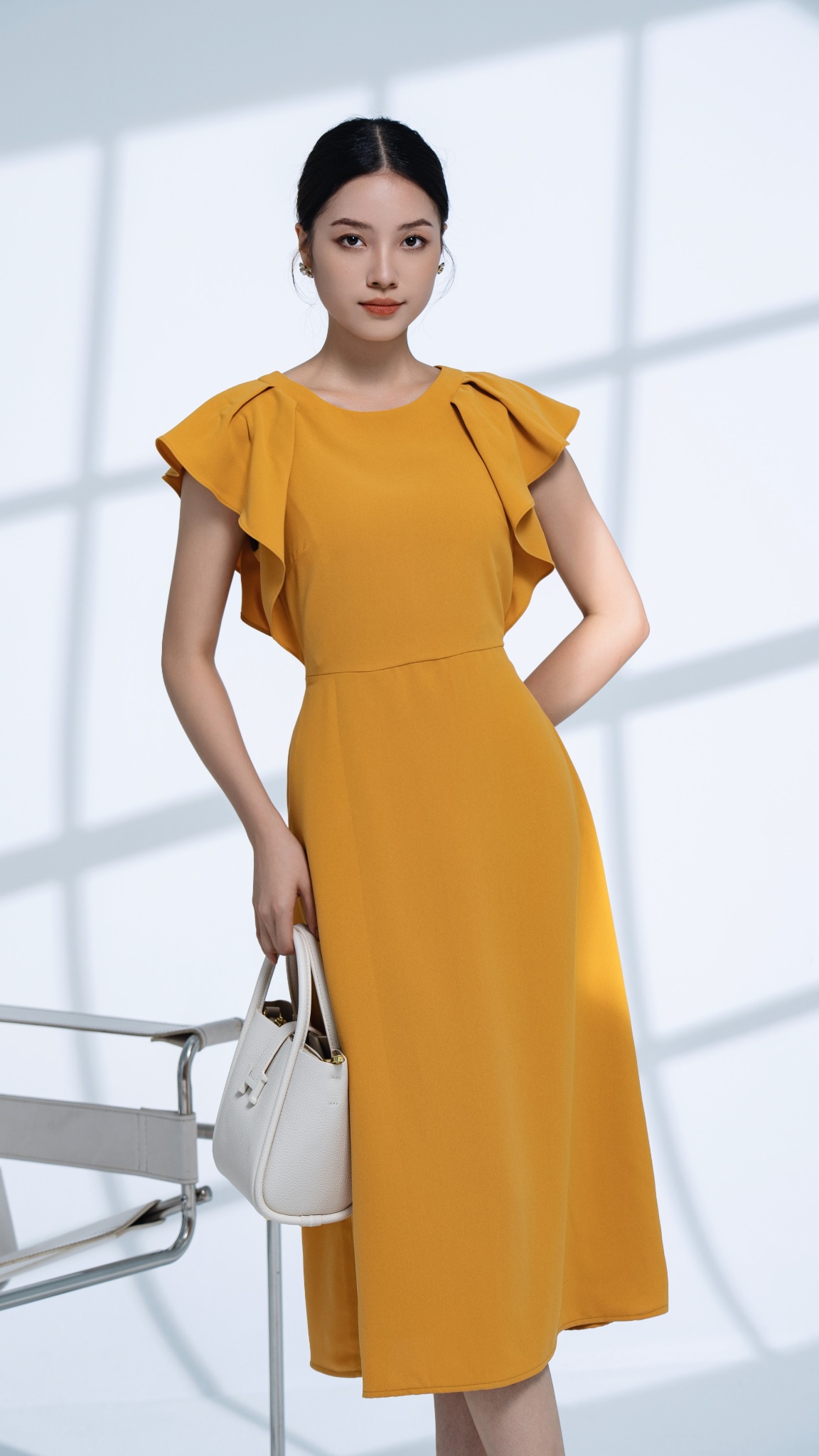 Những mẫu váy công sở đẹp nhất mùa đông 2014 - Báo Cao Bằng điện tử