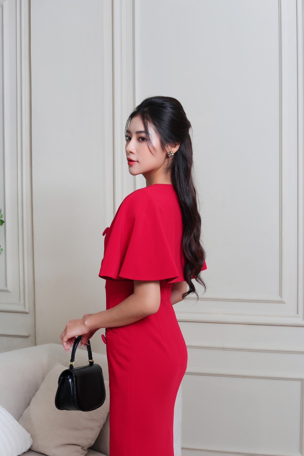 Đầm liền nữ 8LF6896036-