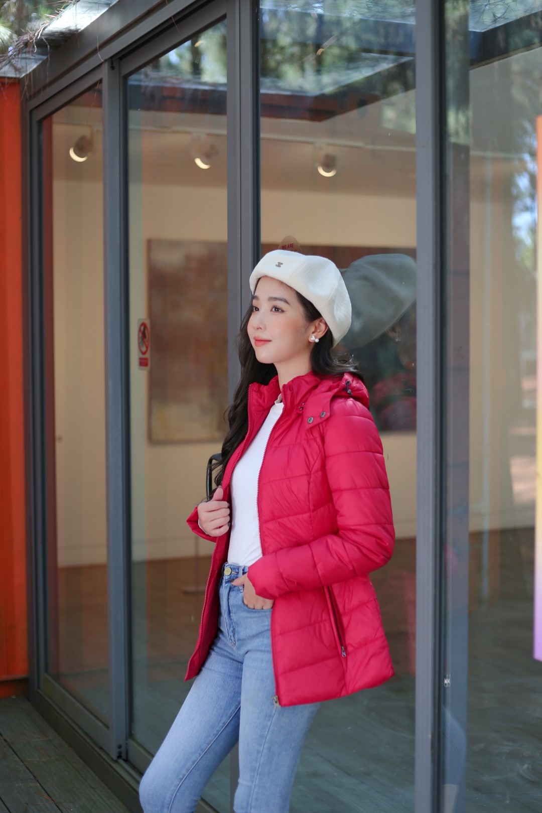 Jacket nữ 3L 82JW52141-
