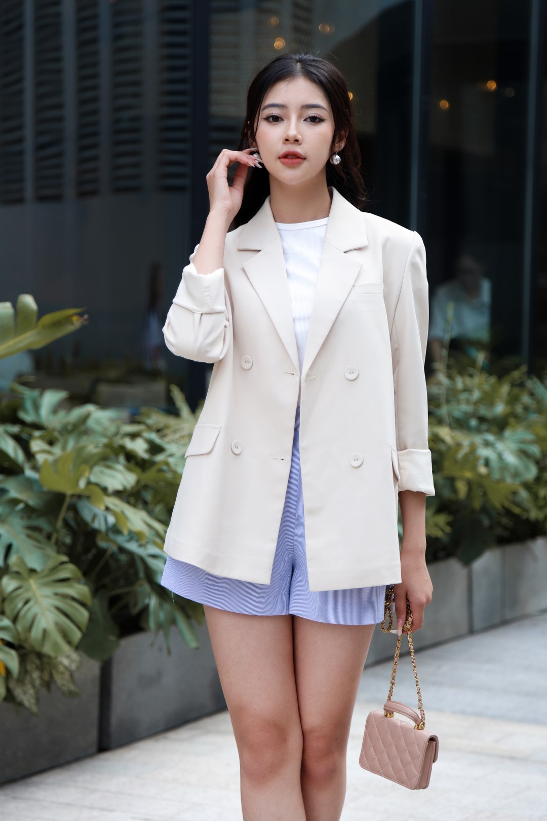 Mua Áo khoác blazer, áo vest nữ kiểu Hàn Quốc tay lỡ, chất vải đẹp, nhiều  màu Blz 03- Thời trang công sở WFstudios - Vàng,S tại WFStudios Offcial |  Tiki