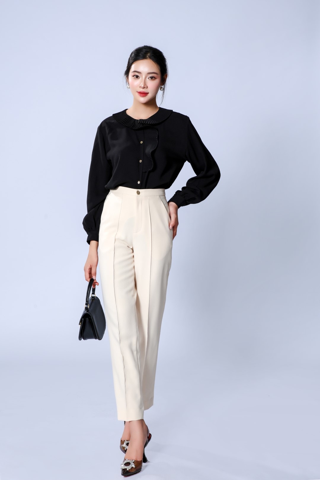 Quần côn đứng nữ 23PF6816239/SP2311