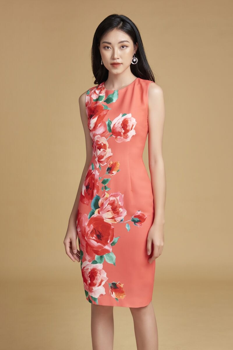 Đầm liền nữ 9LF6816005-