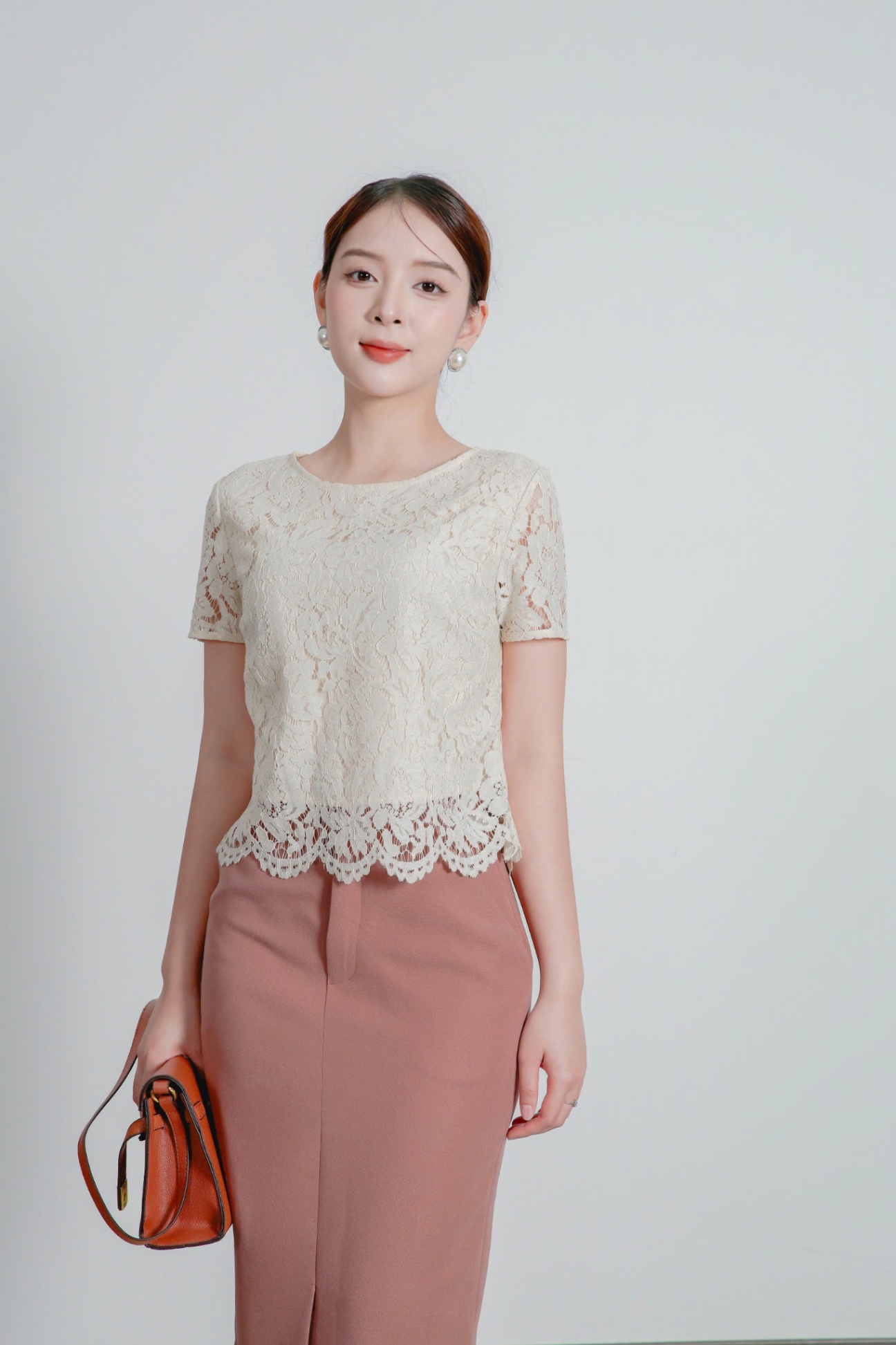 Áo nữ NT ren 24SF26896152/SP2409