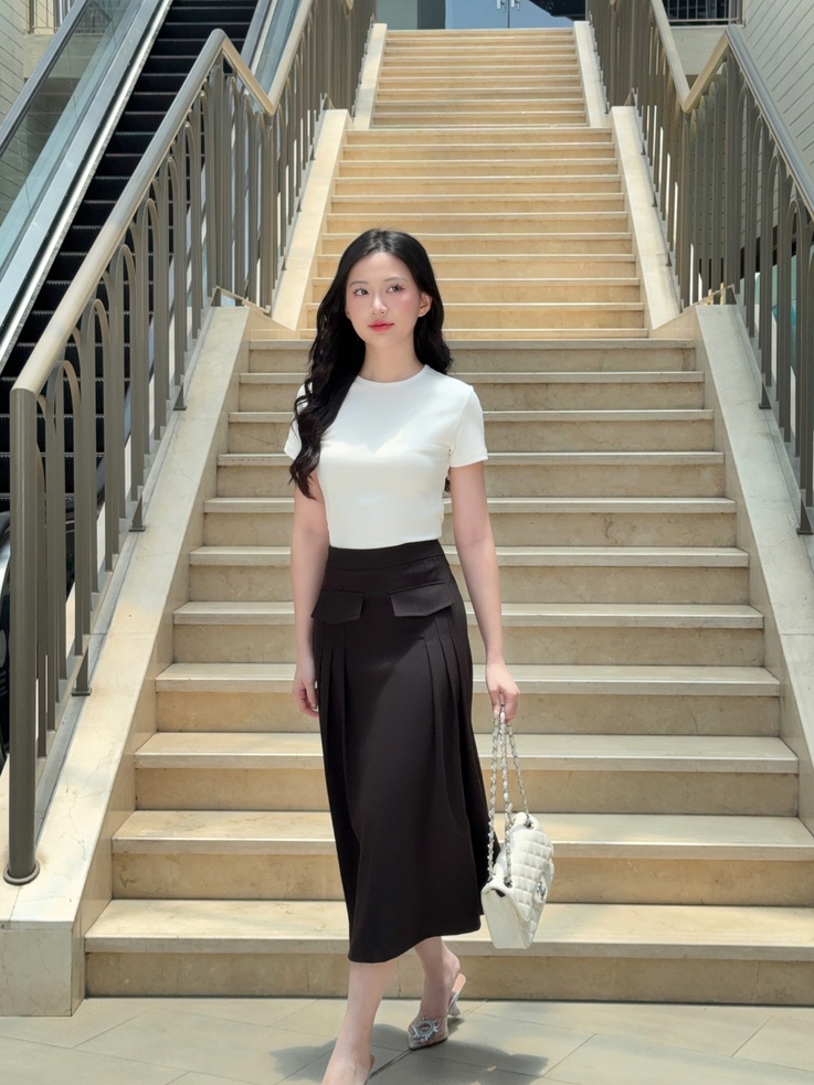 Chân váy nữ 25MF36896041 /SP2505