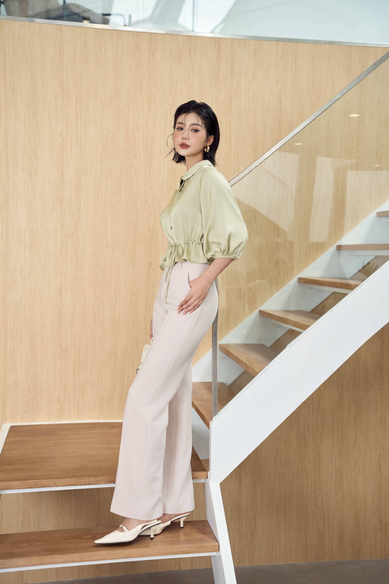 Áo sơ mi nữ 25SF26896127/SP2506