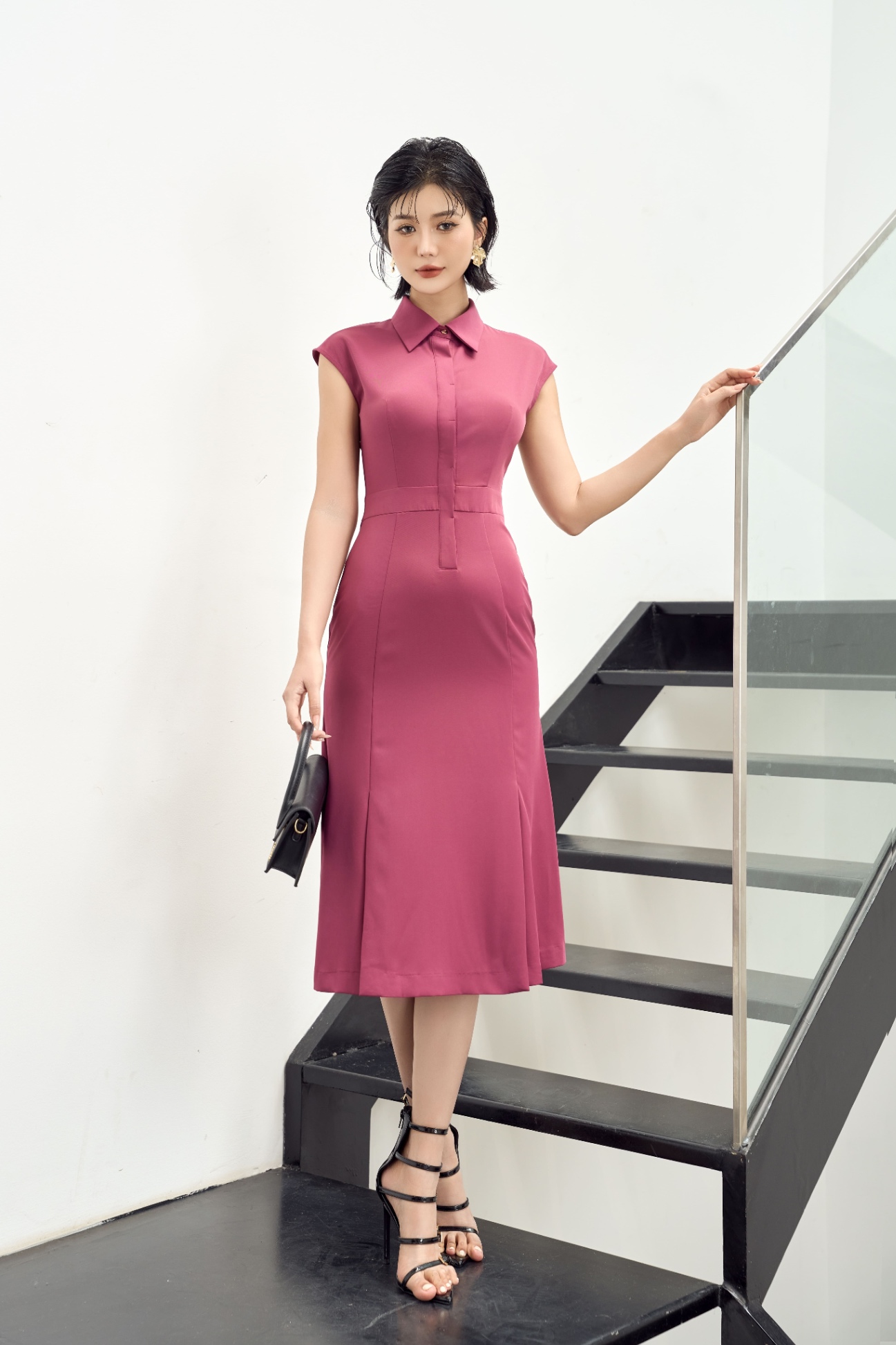 Đầm liền nữ 25LF6886137/SP2506