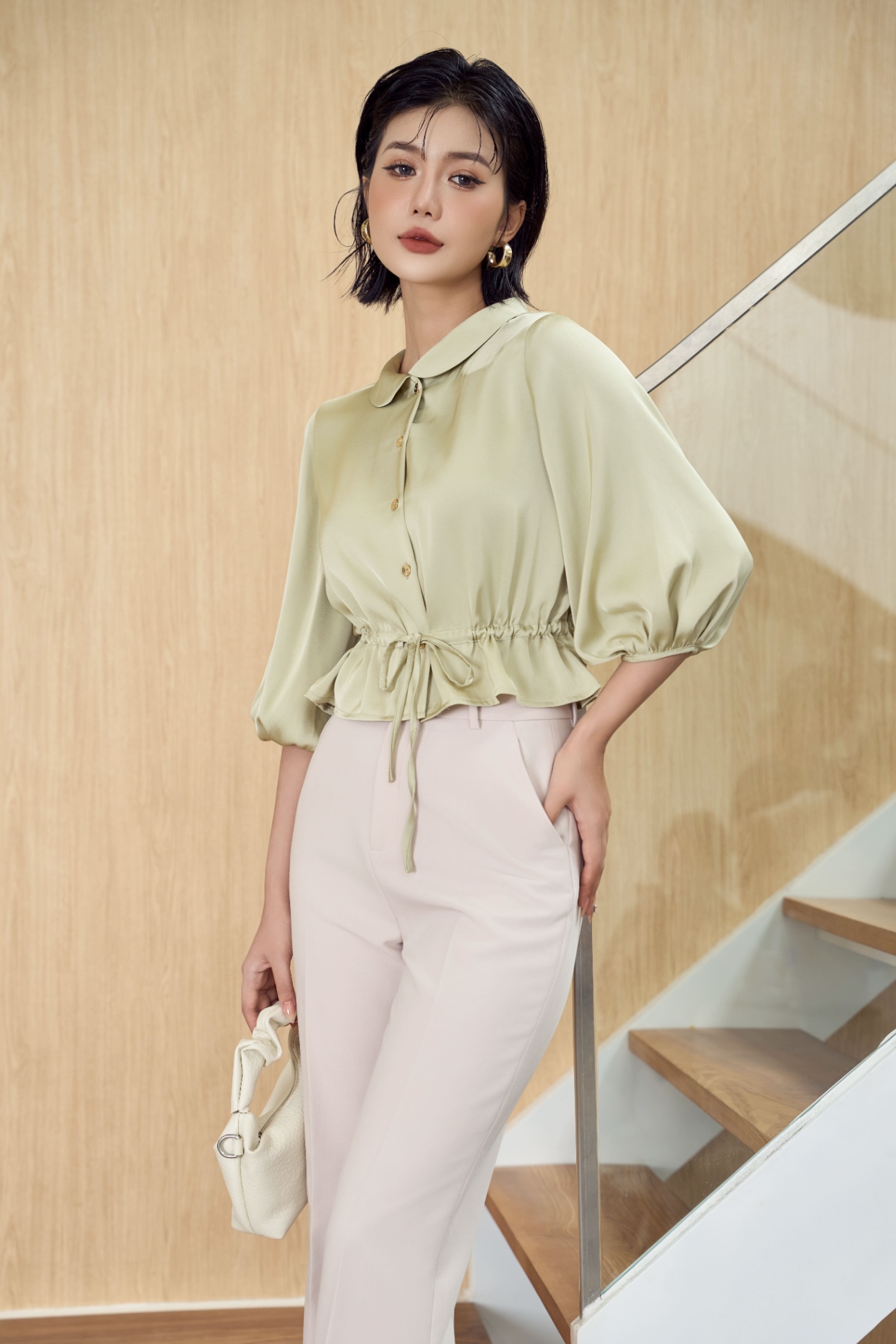 Áo sơ mi nữ 25SF26896127/SP2506