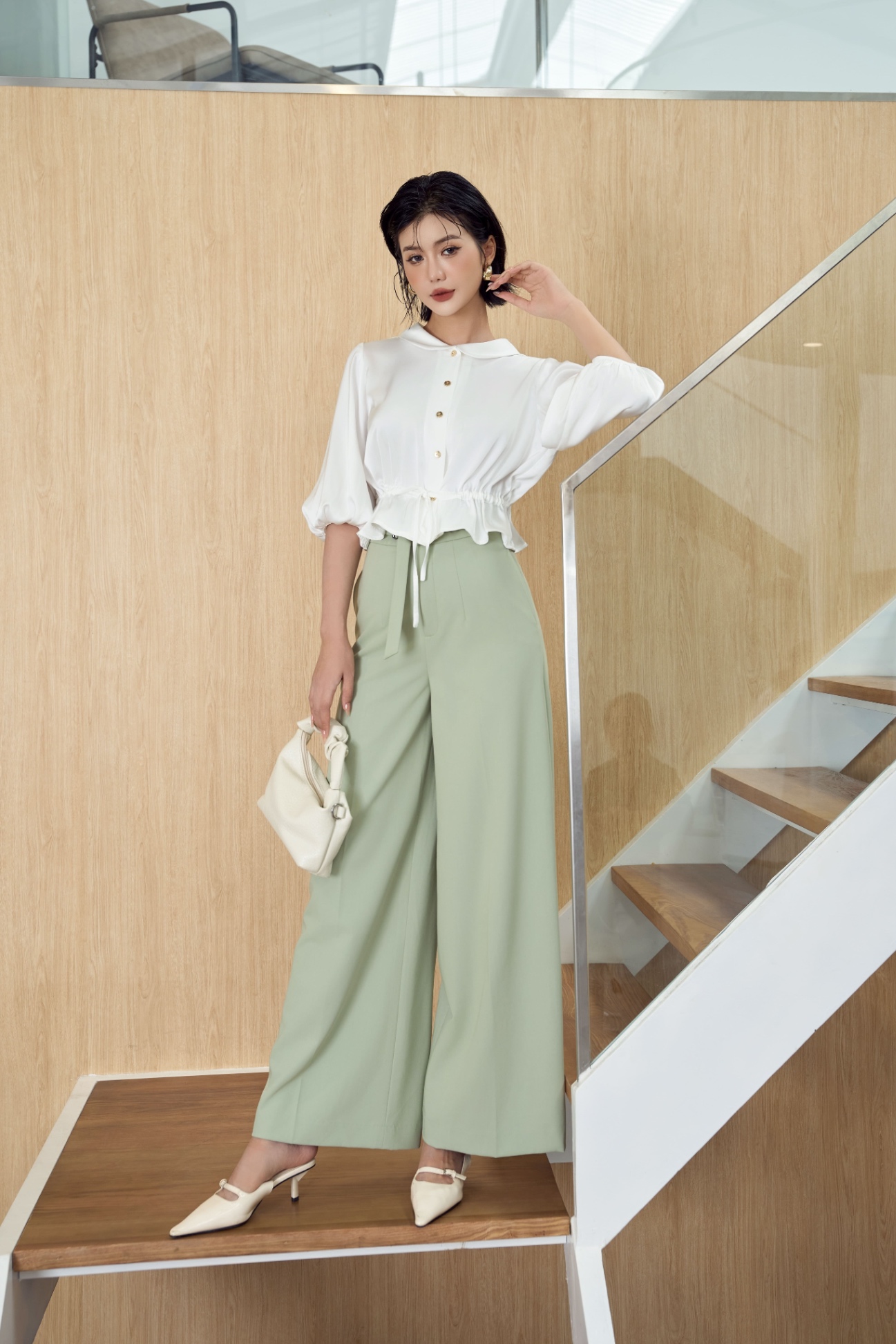 Áo sơ mi nữ 25SF26896127/SP2506