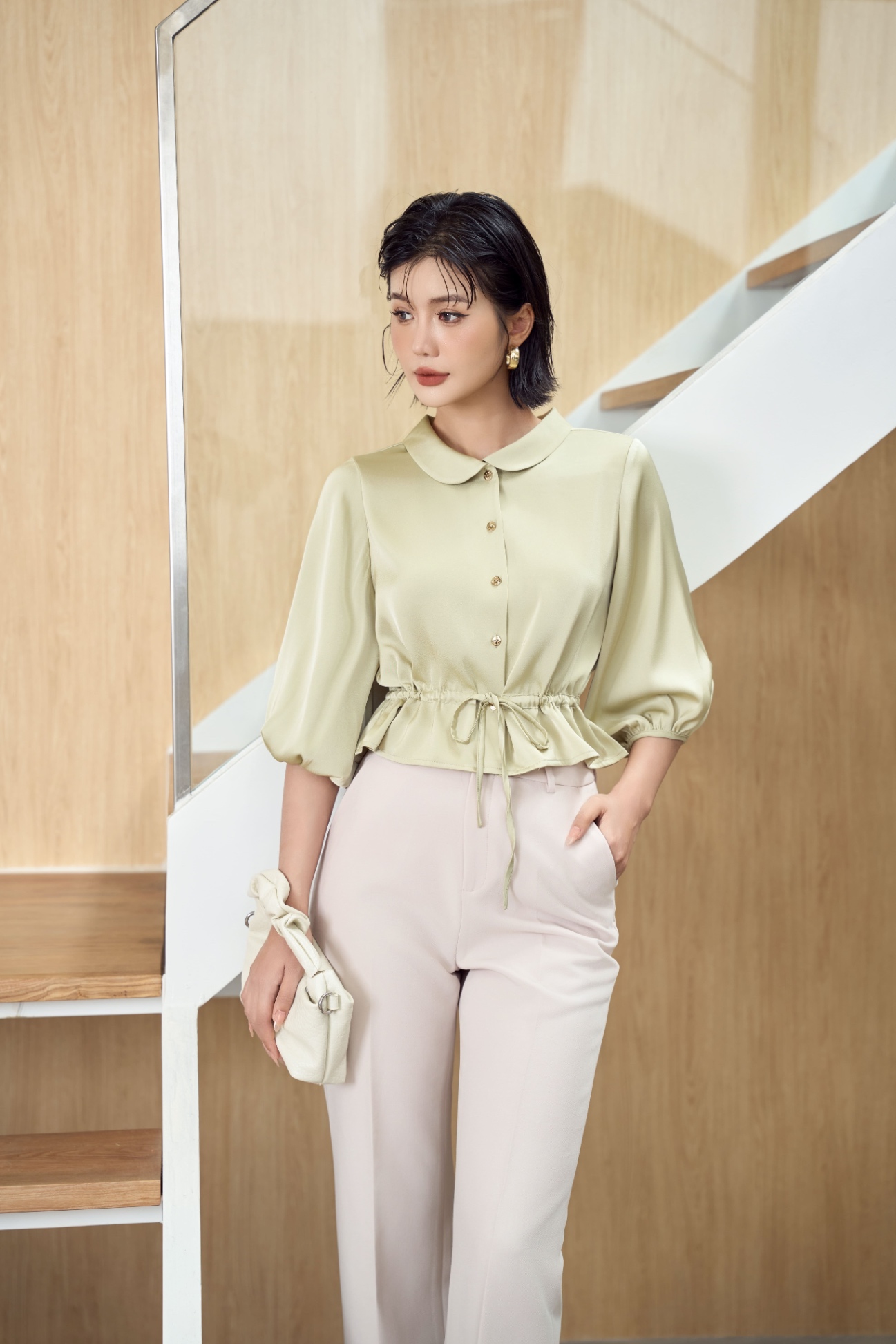 Áo sơ mi nữ 25SF26896127/SP2506
