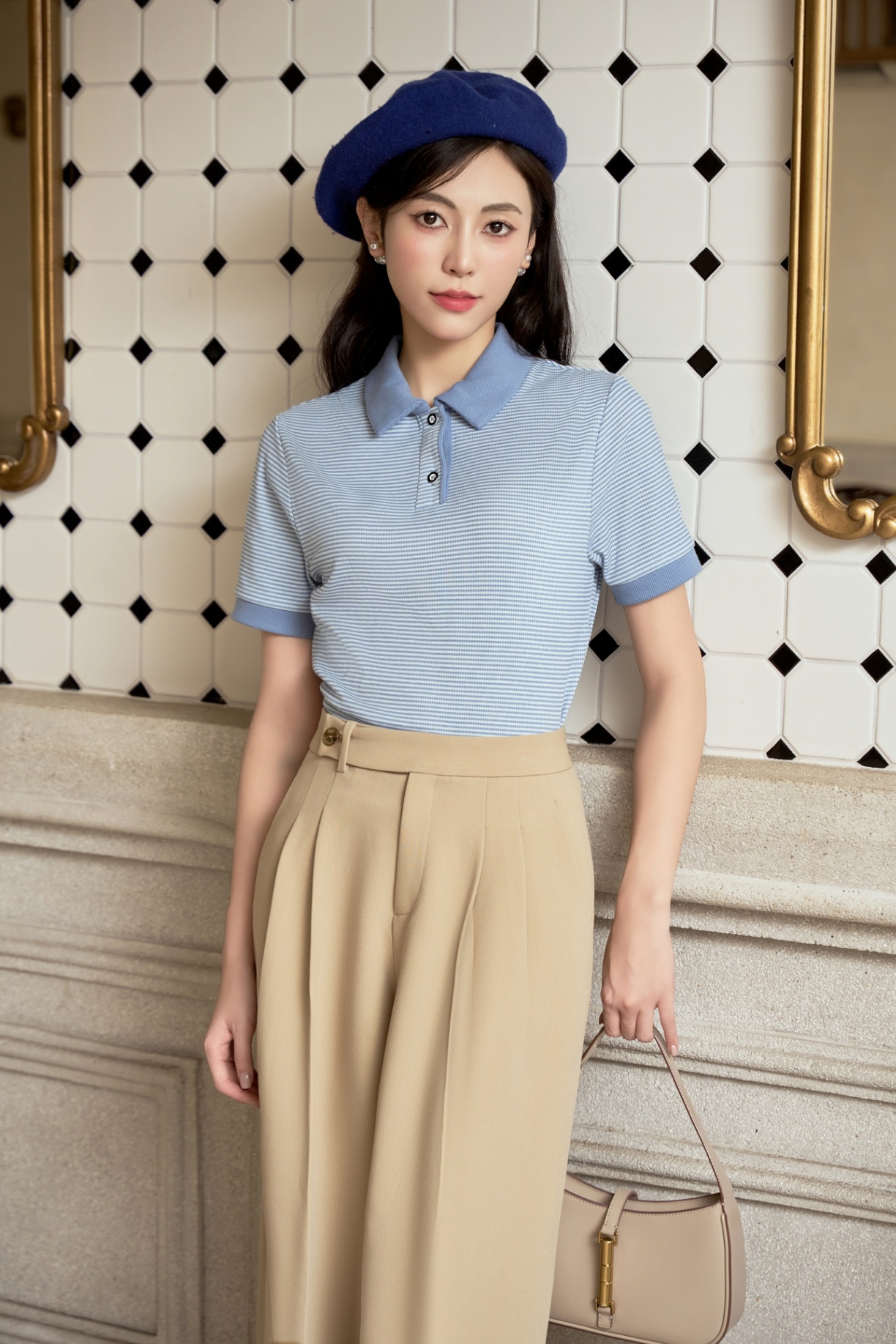 Áo Polo nữ NT 259PLSW046/FY2507