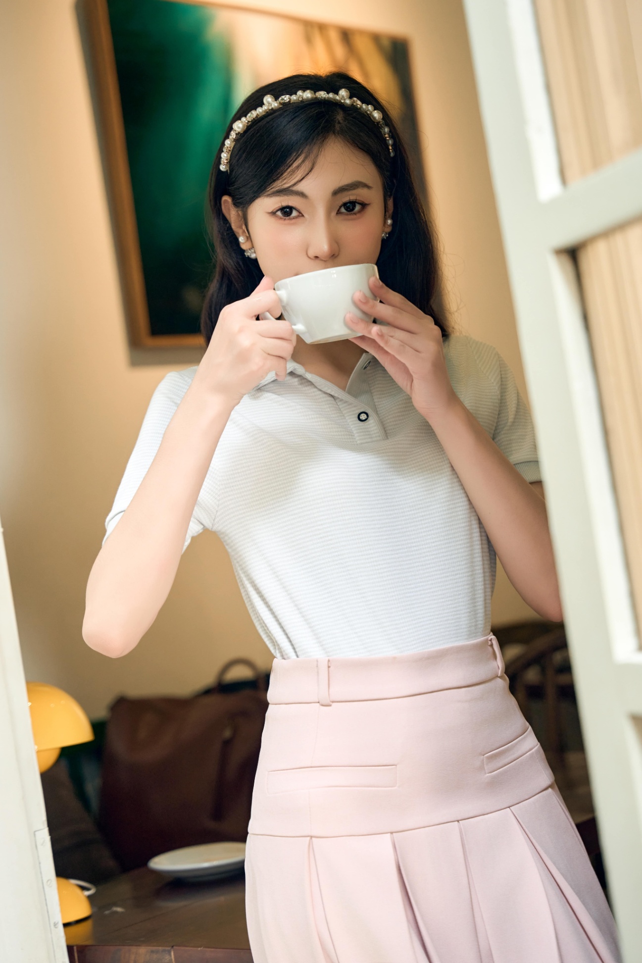 Áo Polo nữ NT 259PLSW046/FY2507