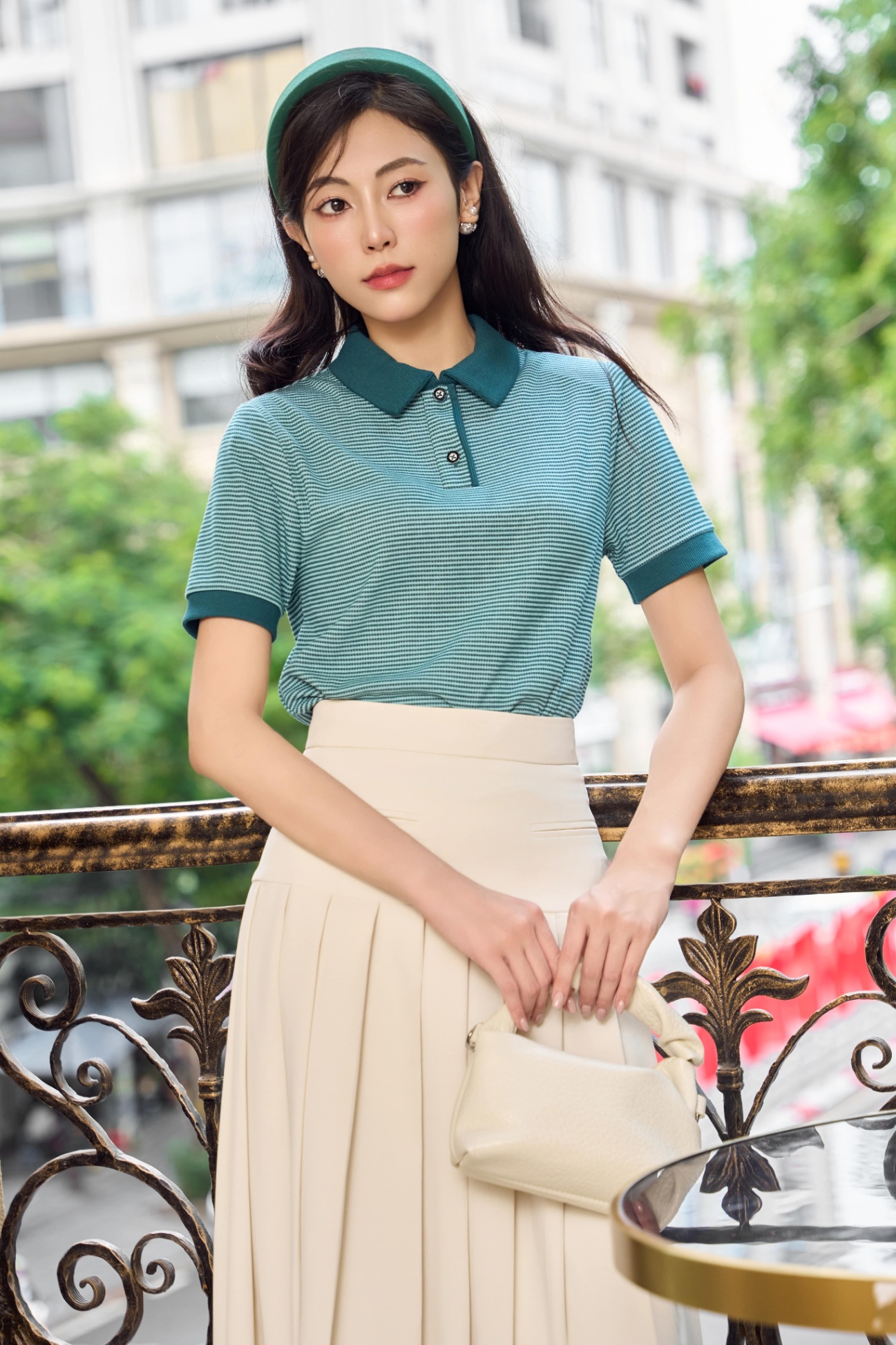 Áo Polo nữ NT 259PLSW046/FY2507