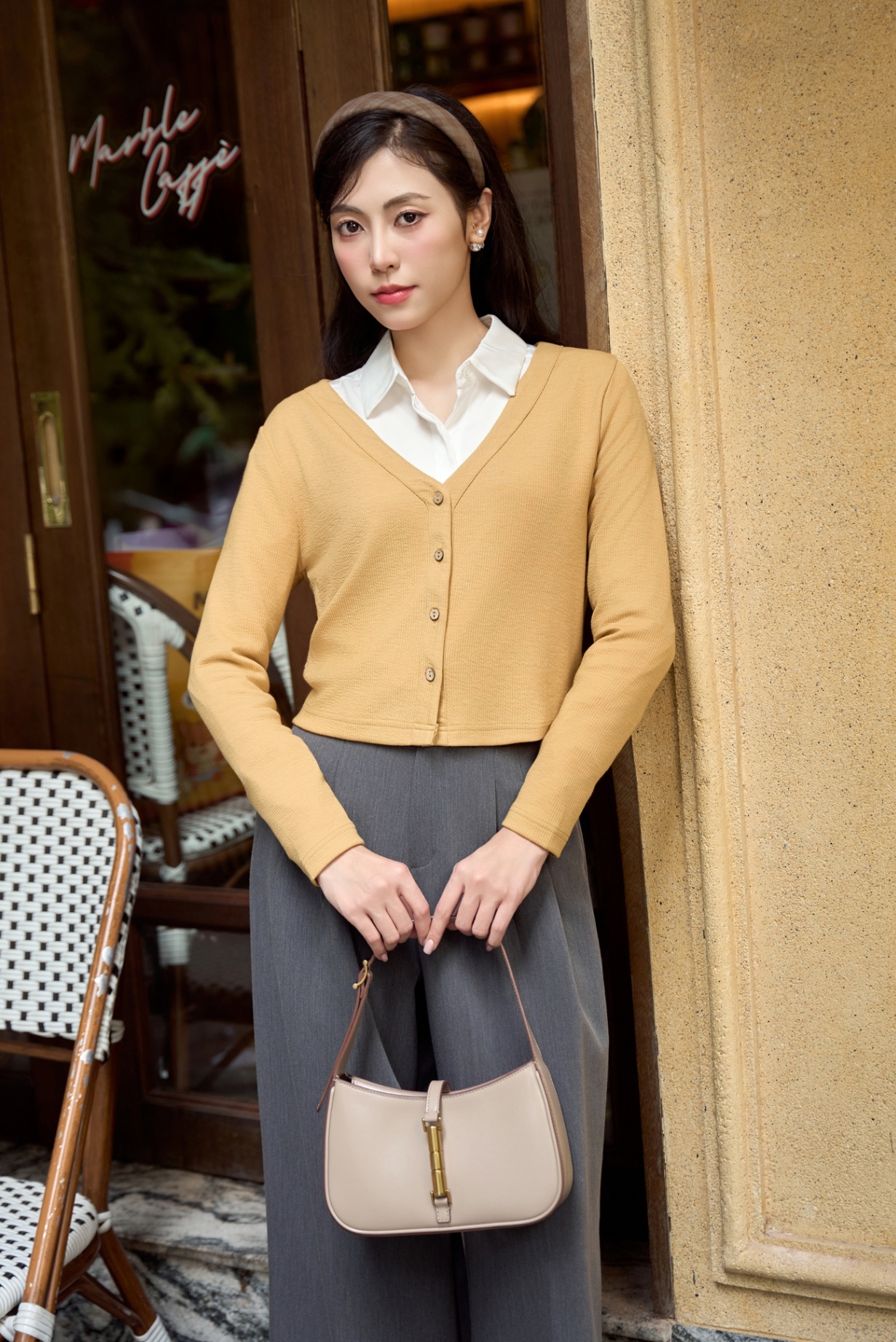 Áo Cardigan nữ DT 259PLW051/FY2507