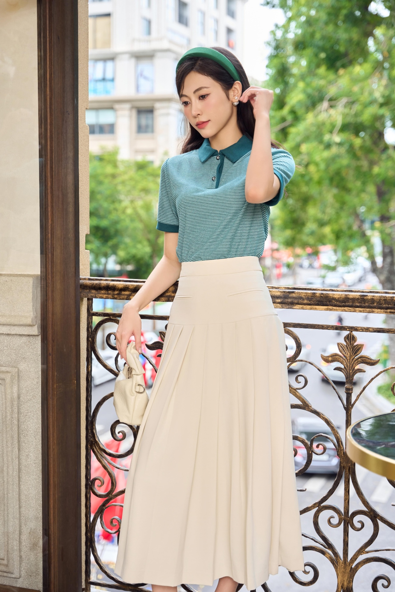 Áo Polo nữ NT 259PLSW046/FY2507