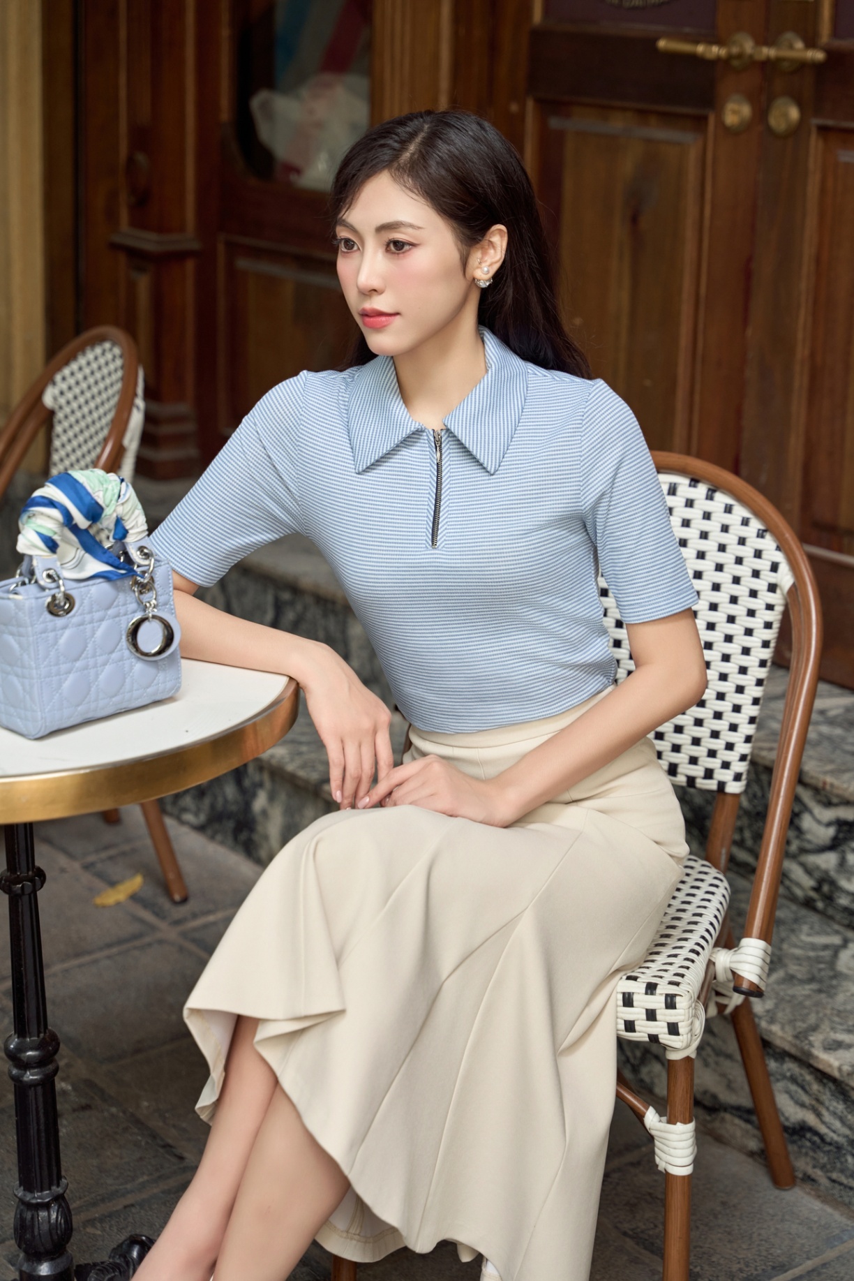 Chân váy đuôi cá nữ 24MF36818042/SP2402