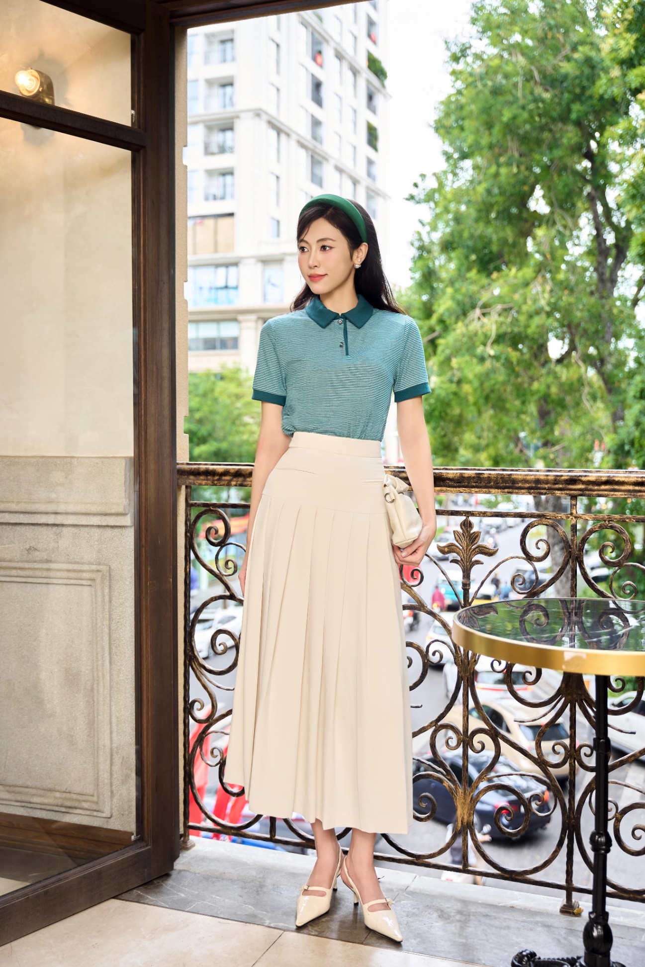 Áo Polo nữ NT 259PLSW046/FY2507