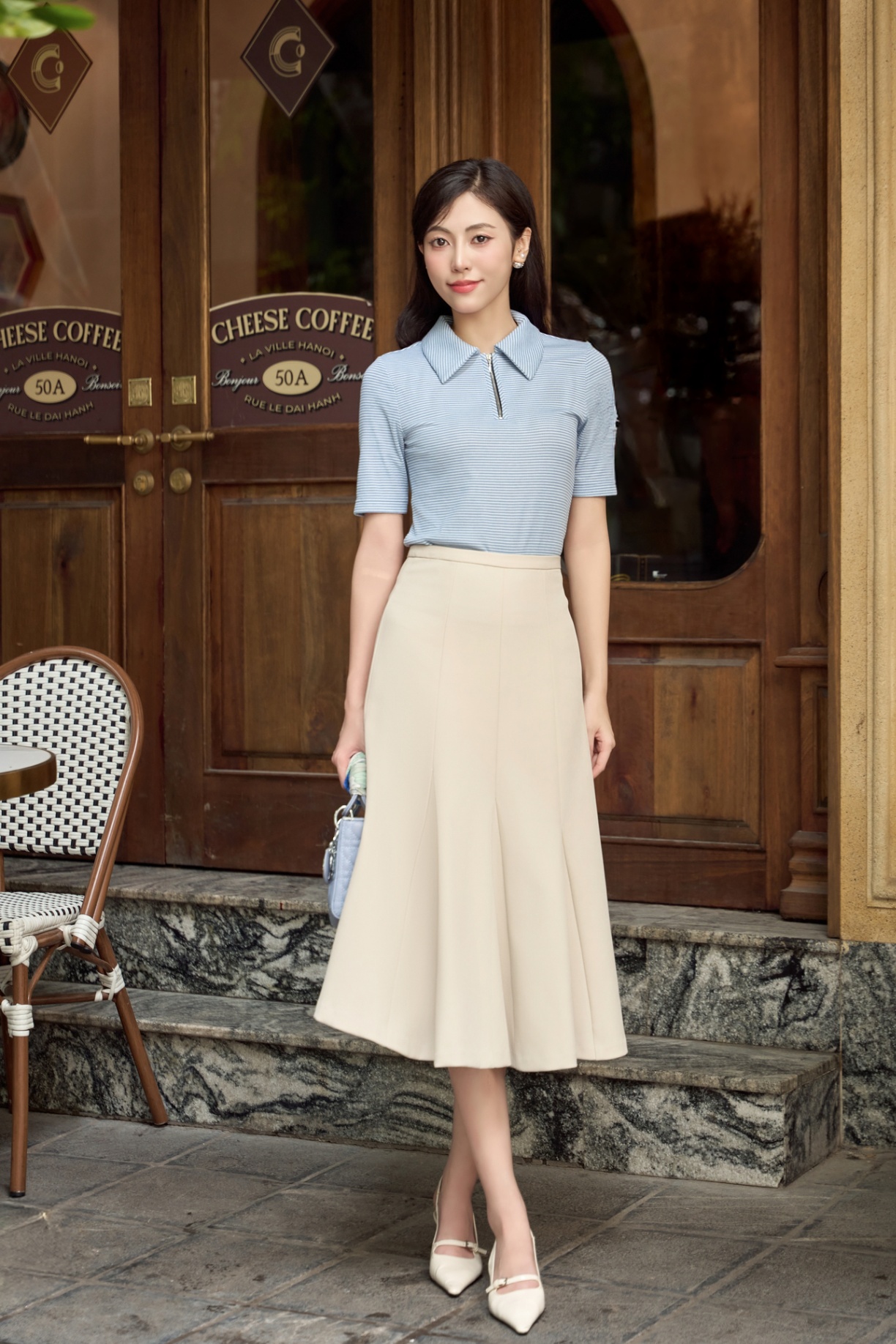 Chân váy đuôi cá nữ 24MF36818042/SP2402