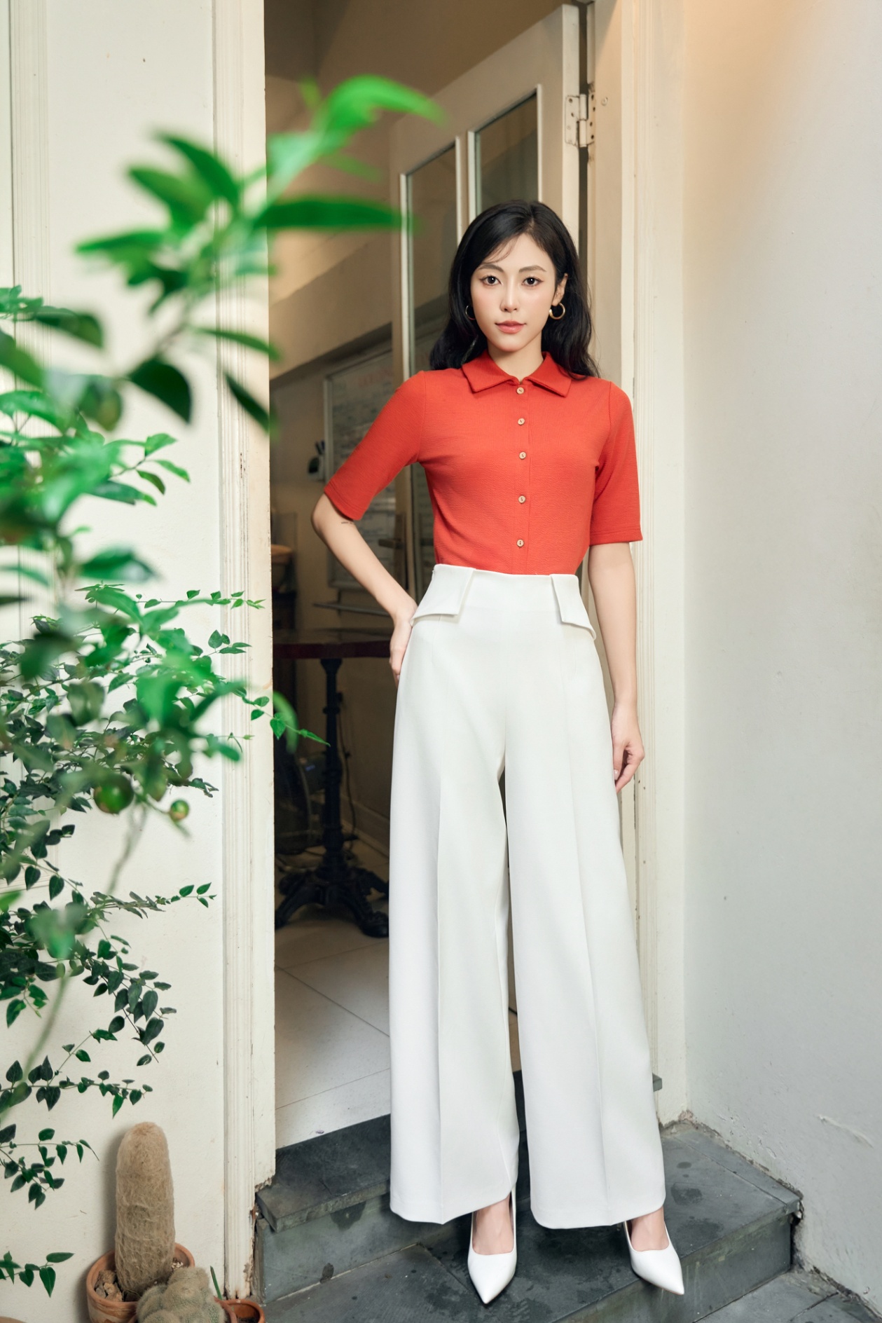 Áo Polo nữ NT 259PLSW049/FY2507