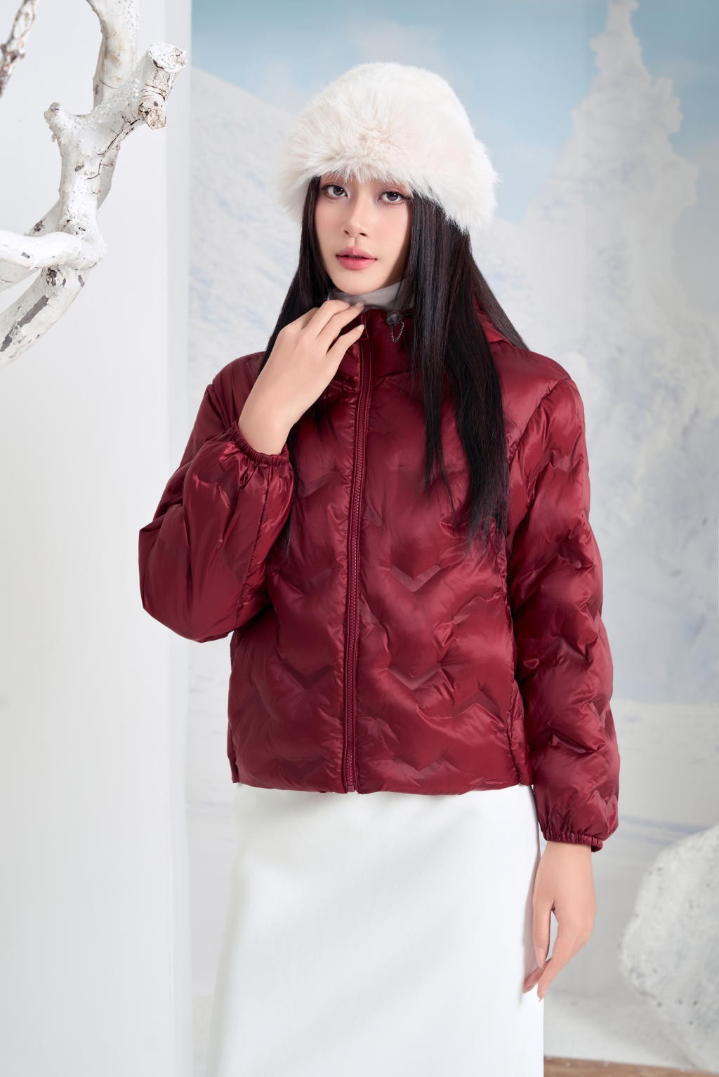 Chân váy nữ 25MF36896146/SP2510