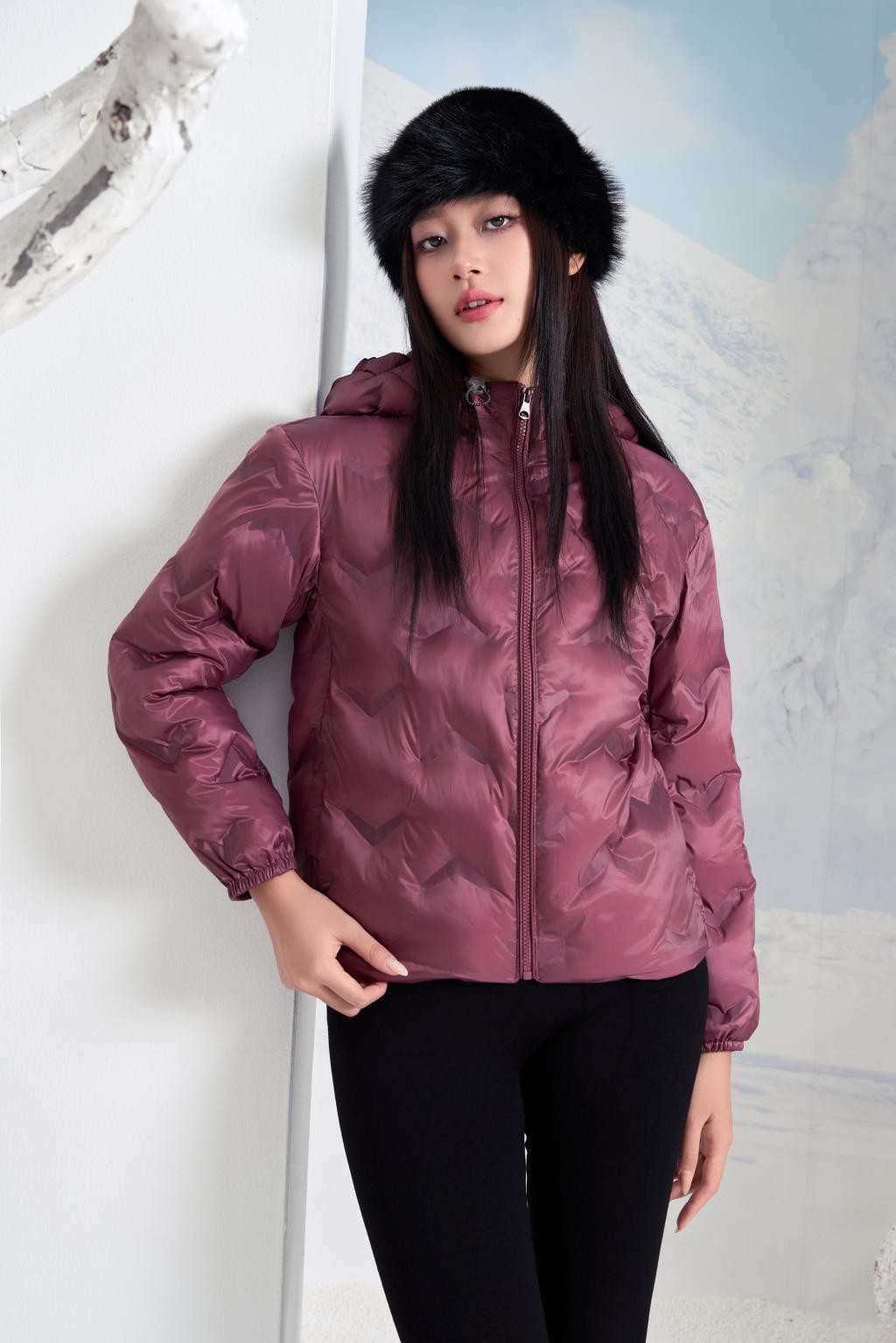Áo Jacket nữ 3 lớp 251JWS3028/FY2504