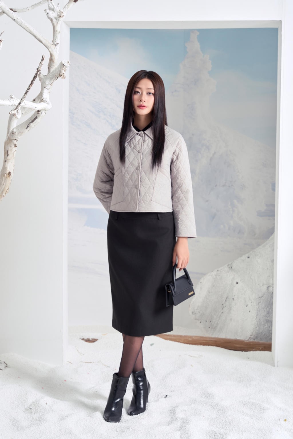 Áo Jacket nữ 3 lớp 251JWS3044/FY2505