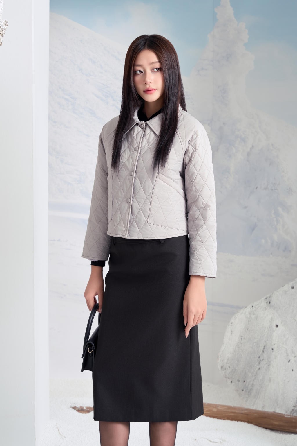 Áo Jacket nữ 3 lớp 251JWS3044/FY2505