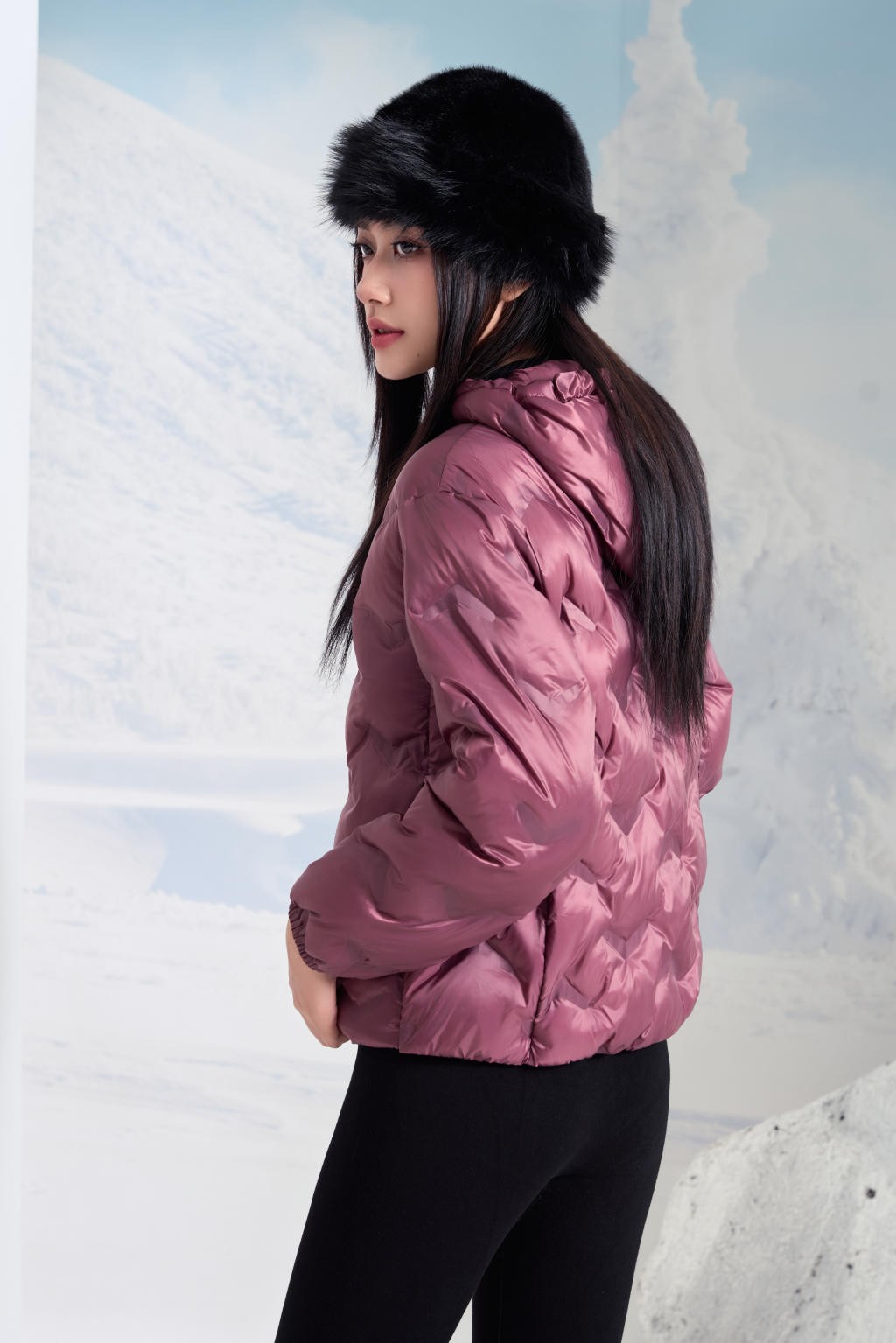 Áo Jacket nữ 3 lớp 251JWS3028/FY2504