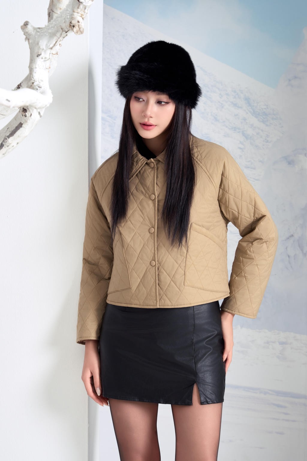 Áo Jacket nữ 3 lớp 251JWS3044/FY2505