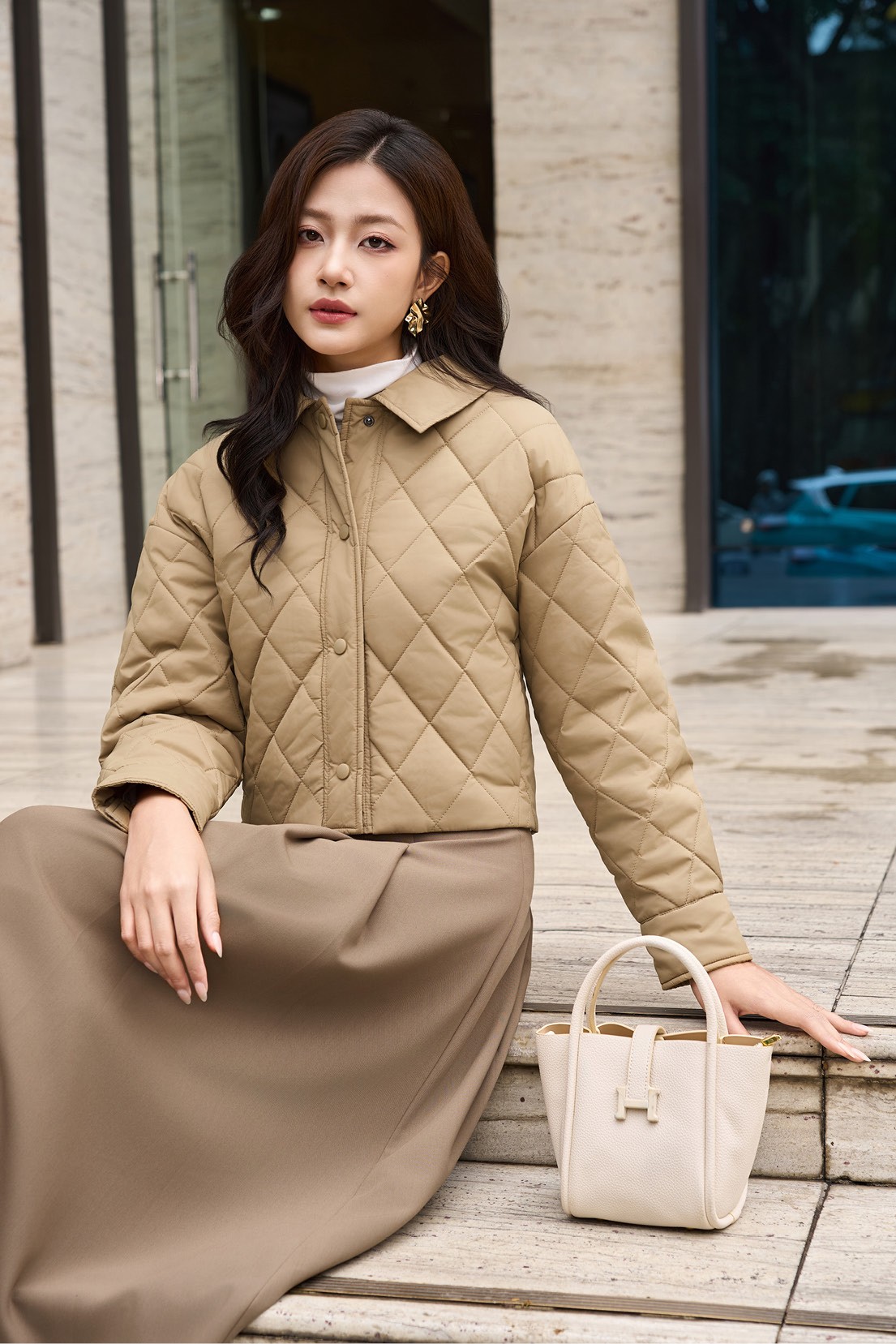 Chân váy nữ 25MF36896002 /SP2504