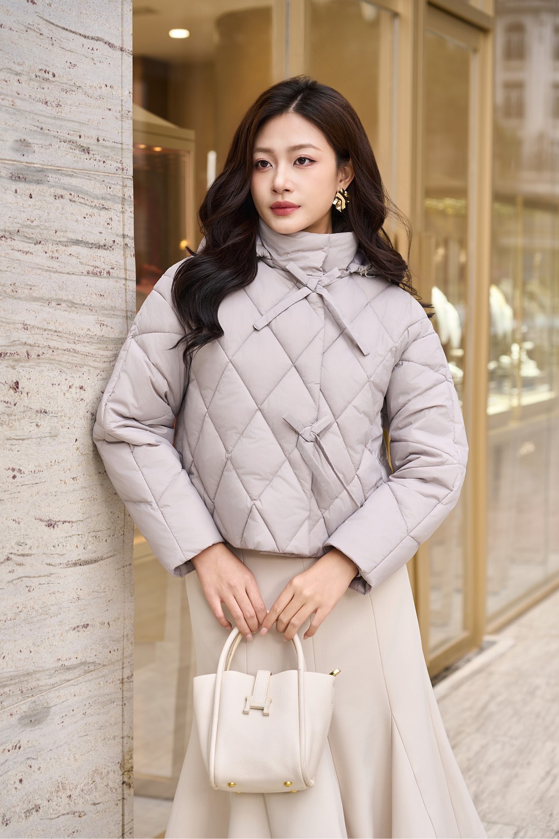 Chân váy đuôi cá nữ 24MF36818042/SP2402