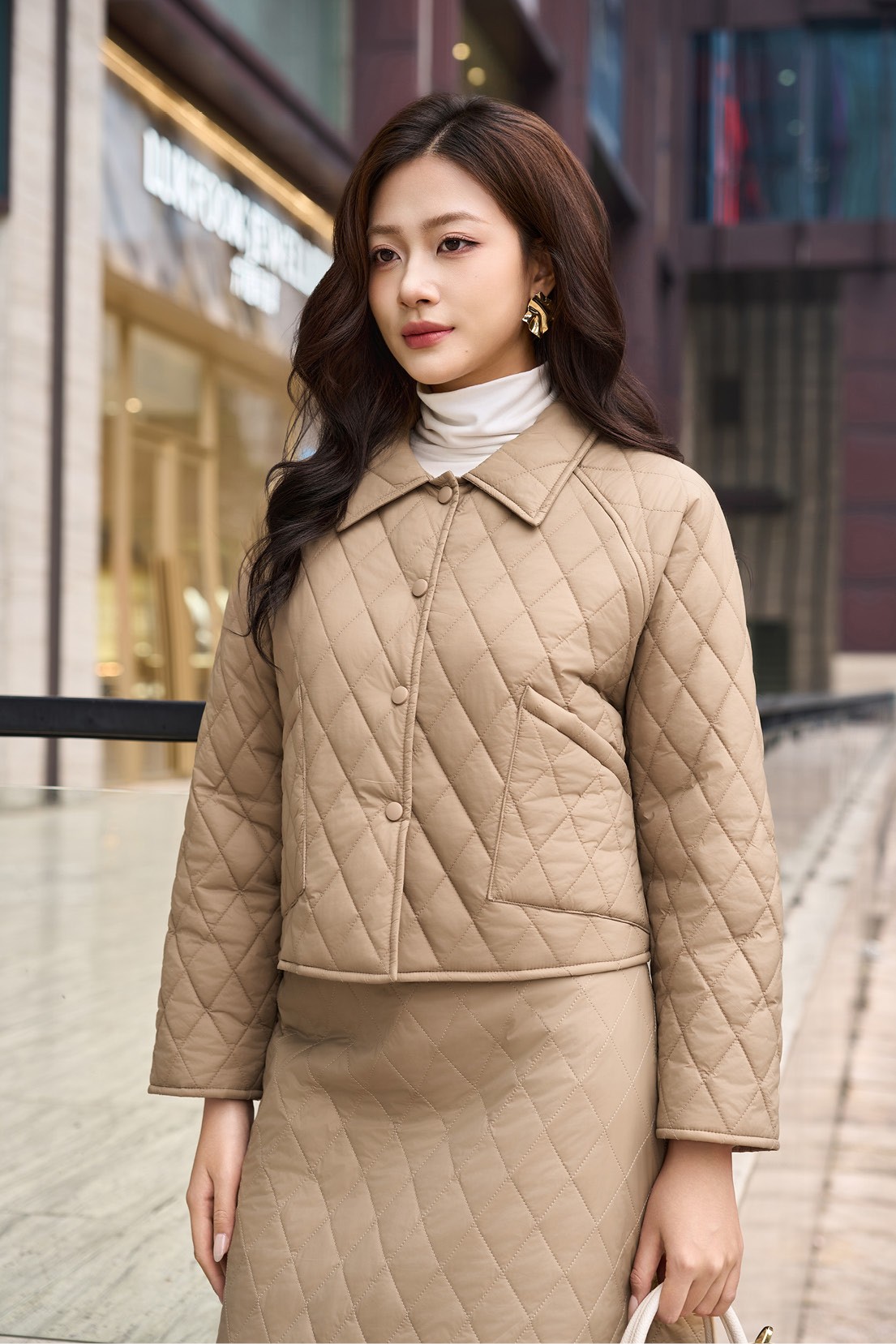 Áo Jacket nữ 3 lớp 251JWS3044/FY2505