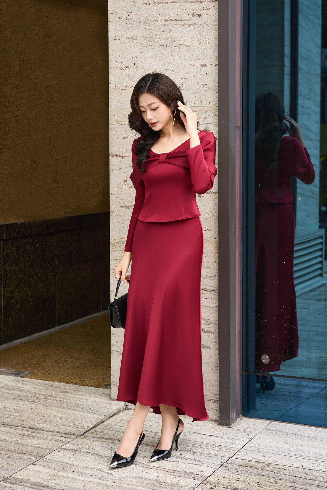 Chân váy nữ 25MF36895180/SP2514